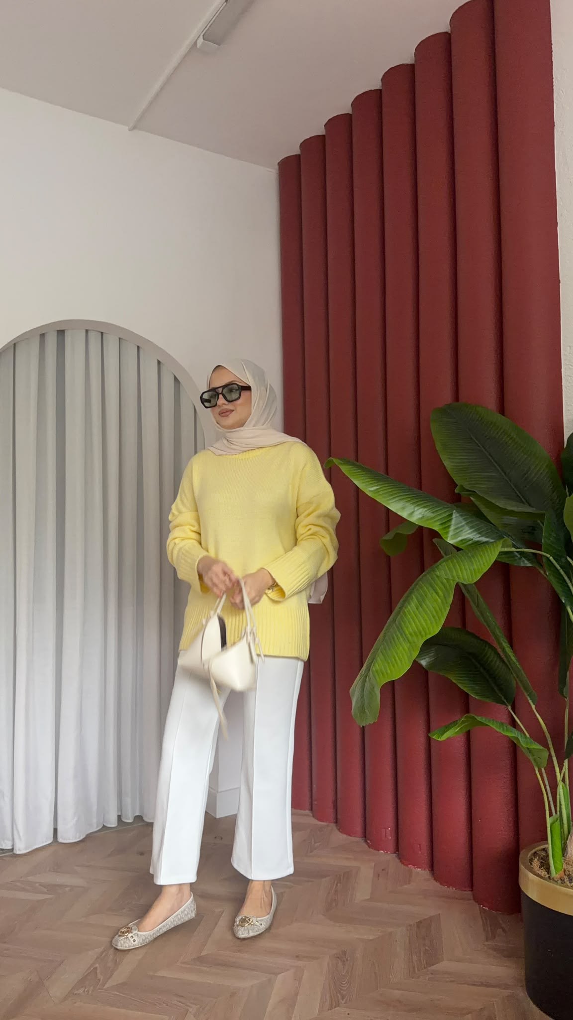 MEYSADESIGN TRİKO KAZAK Riyal Yumoş Kazak Sarı