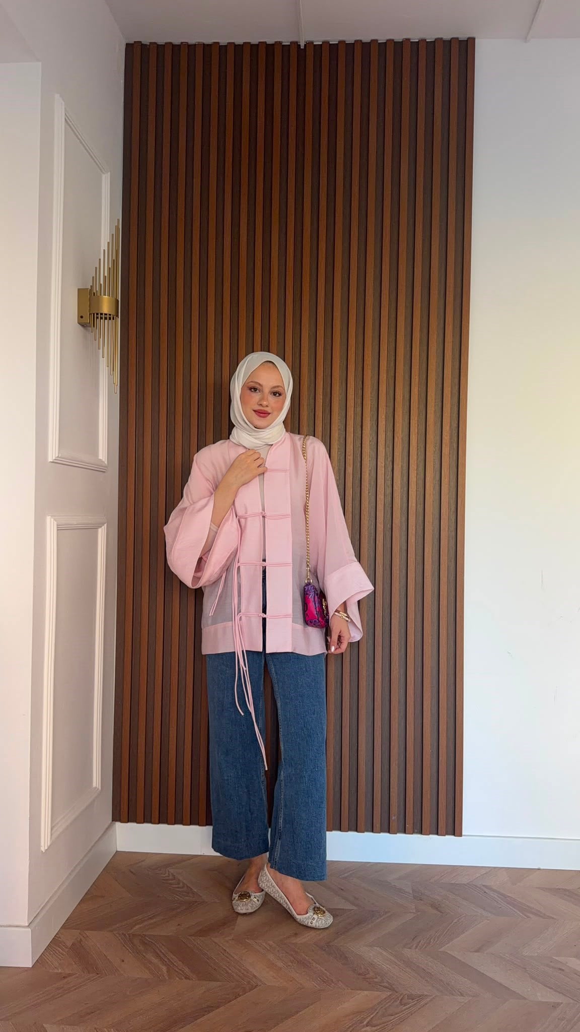 MEYSADESIGN TUNİK Yemen Pembe Tunik