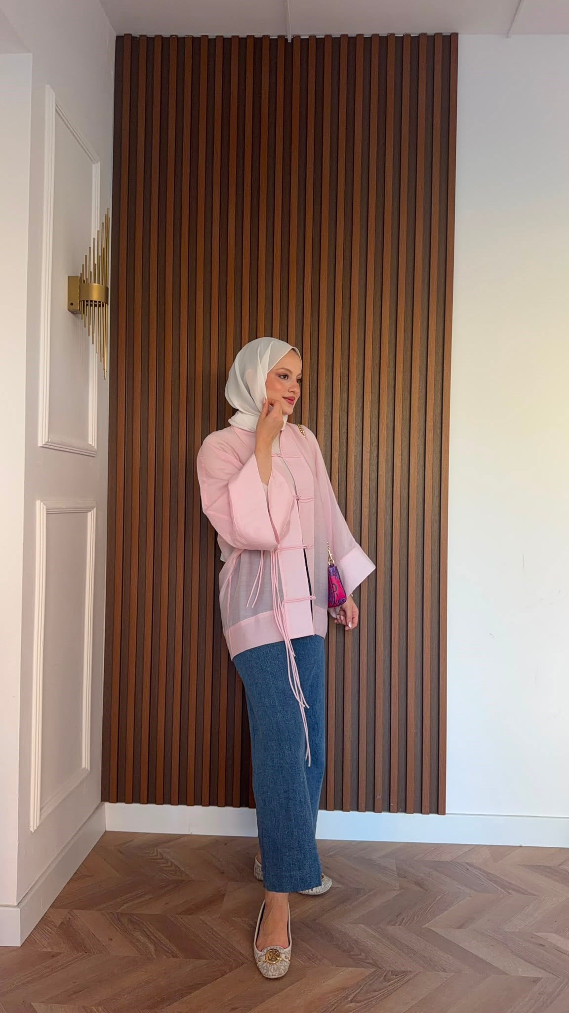 MEYSADESIGN TUNİK Yemen Pembe Tunik