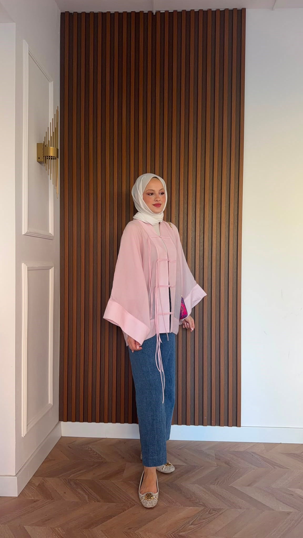 MEYSADESIGN TUNİK Yemen Pembe Tunik
