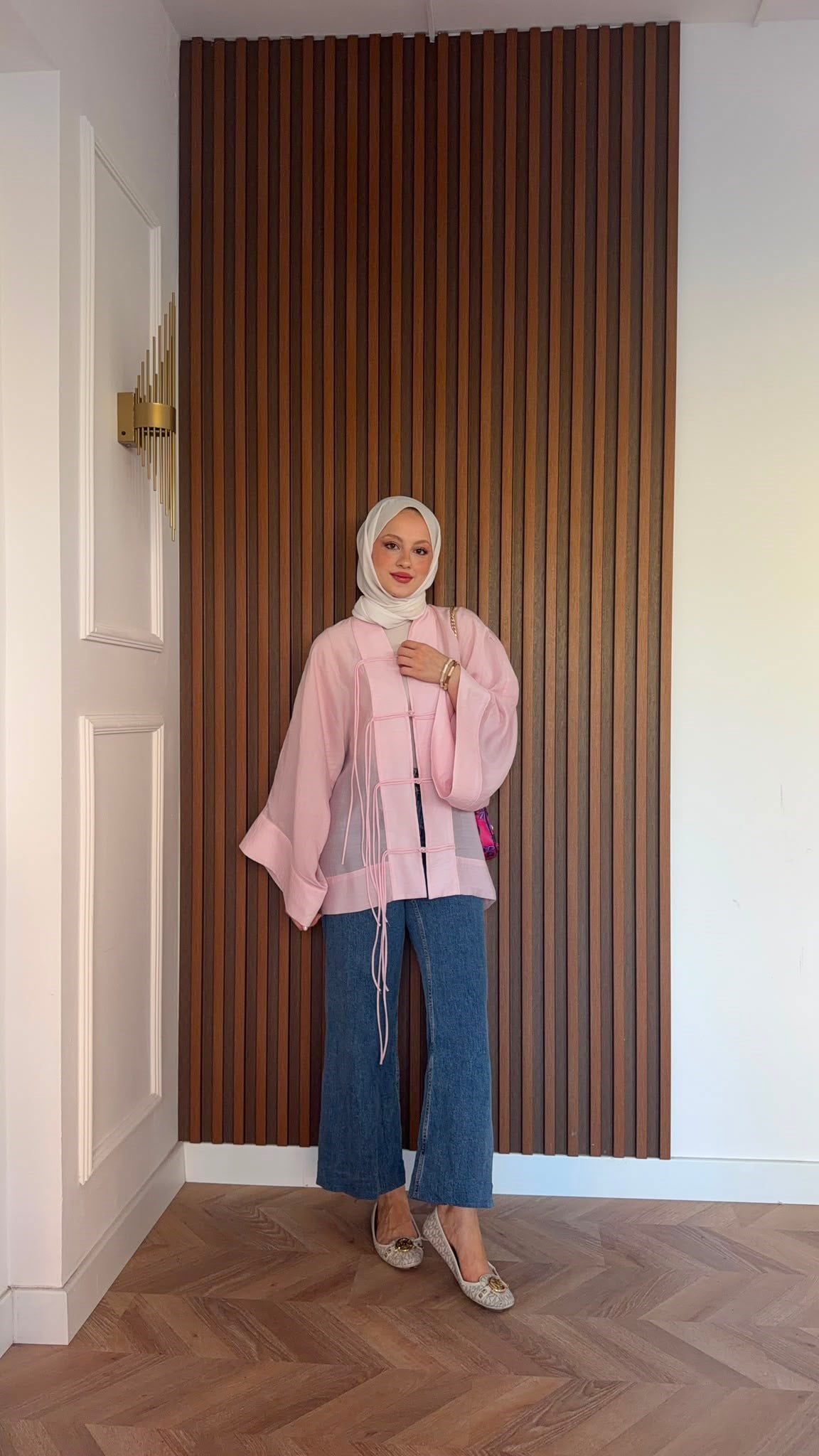 MEYSADESIGN TUNİK Yemen Pembe Tunik