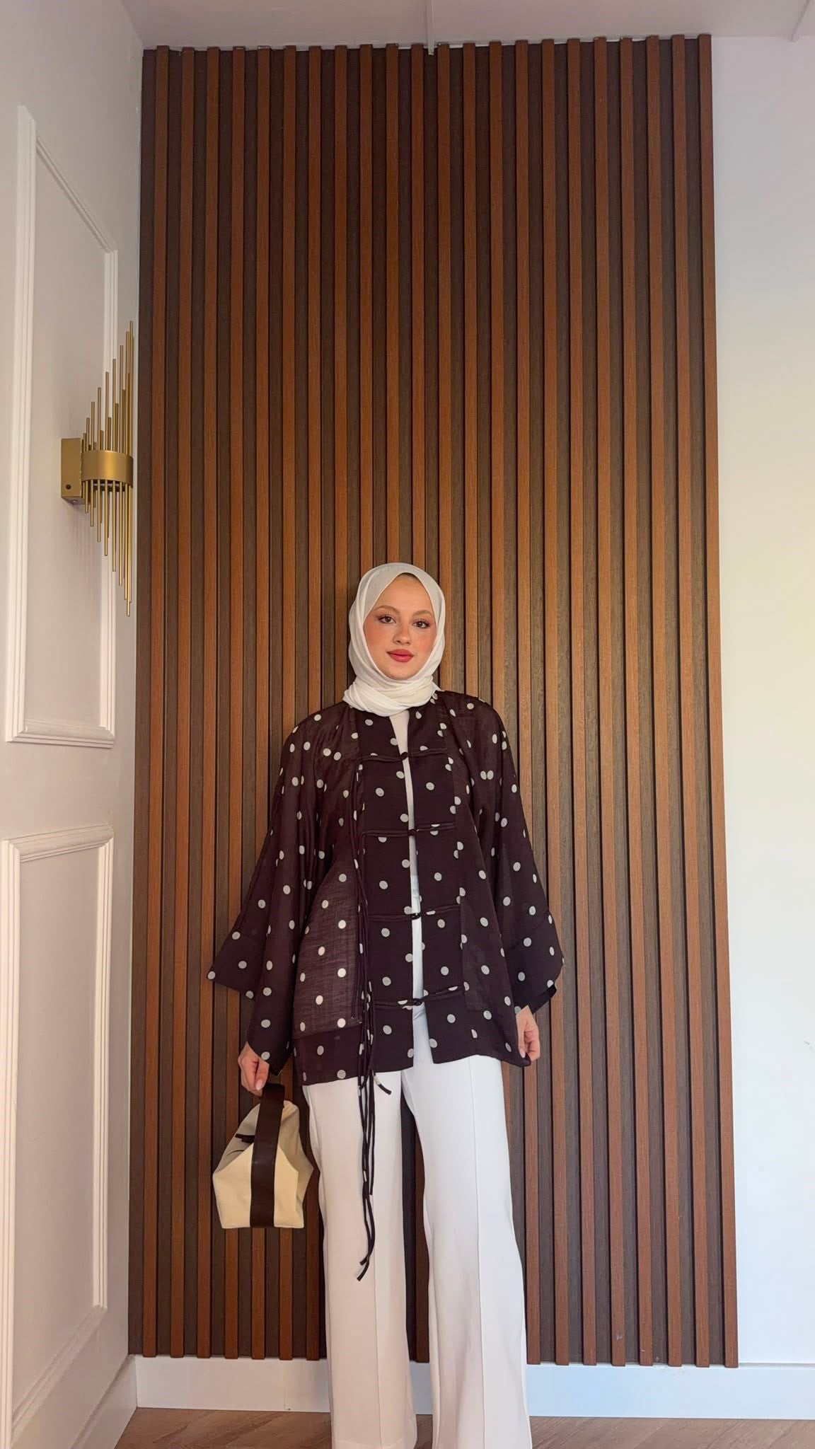 MEYSADESIGN TUNİK Yemen Puantiyeli Tunik