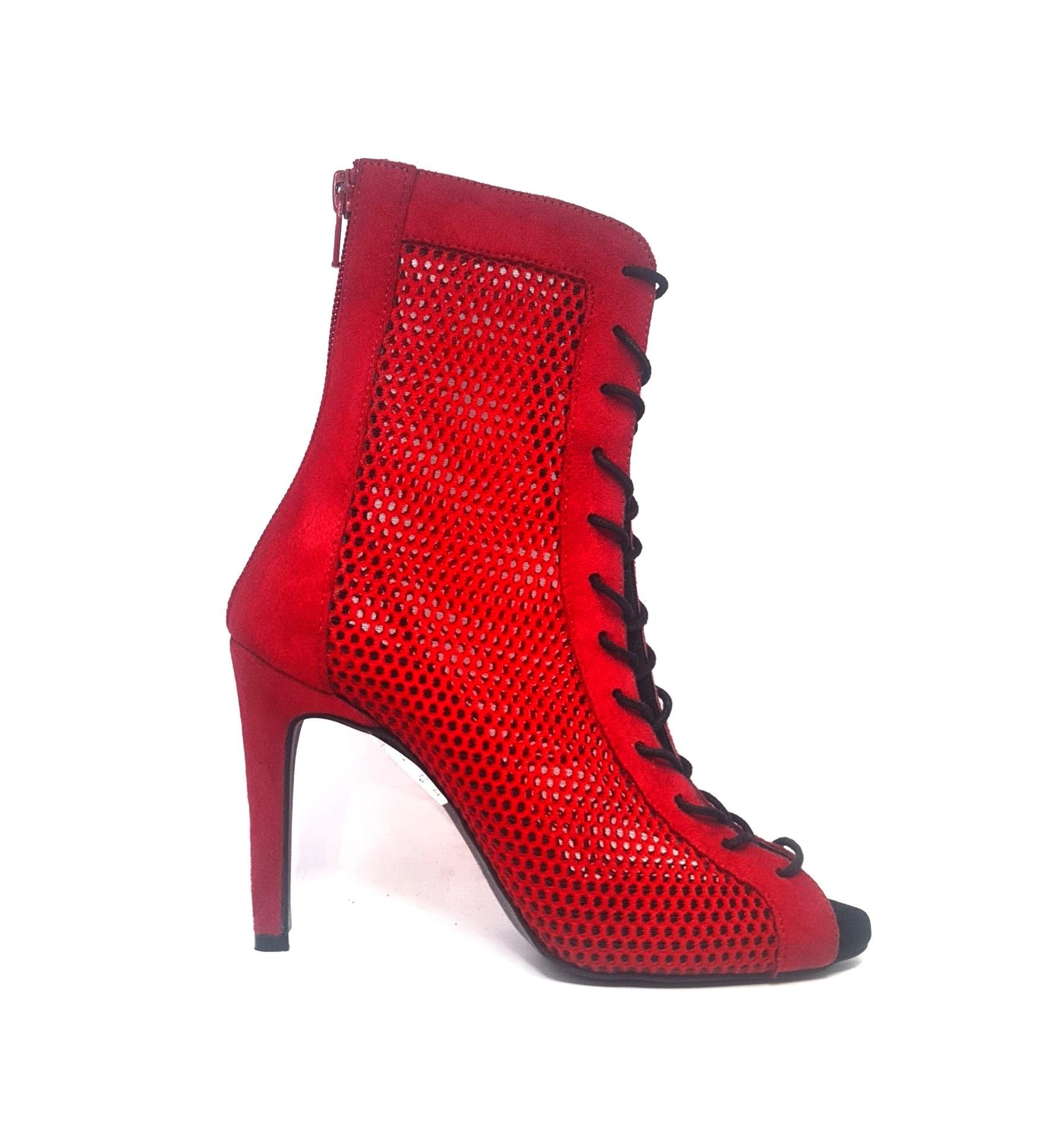 HIGH HEELS KIRMIZI KADIN DANS AYAKKABISI