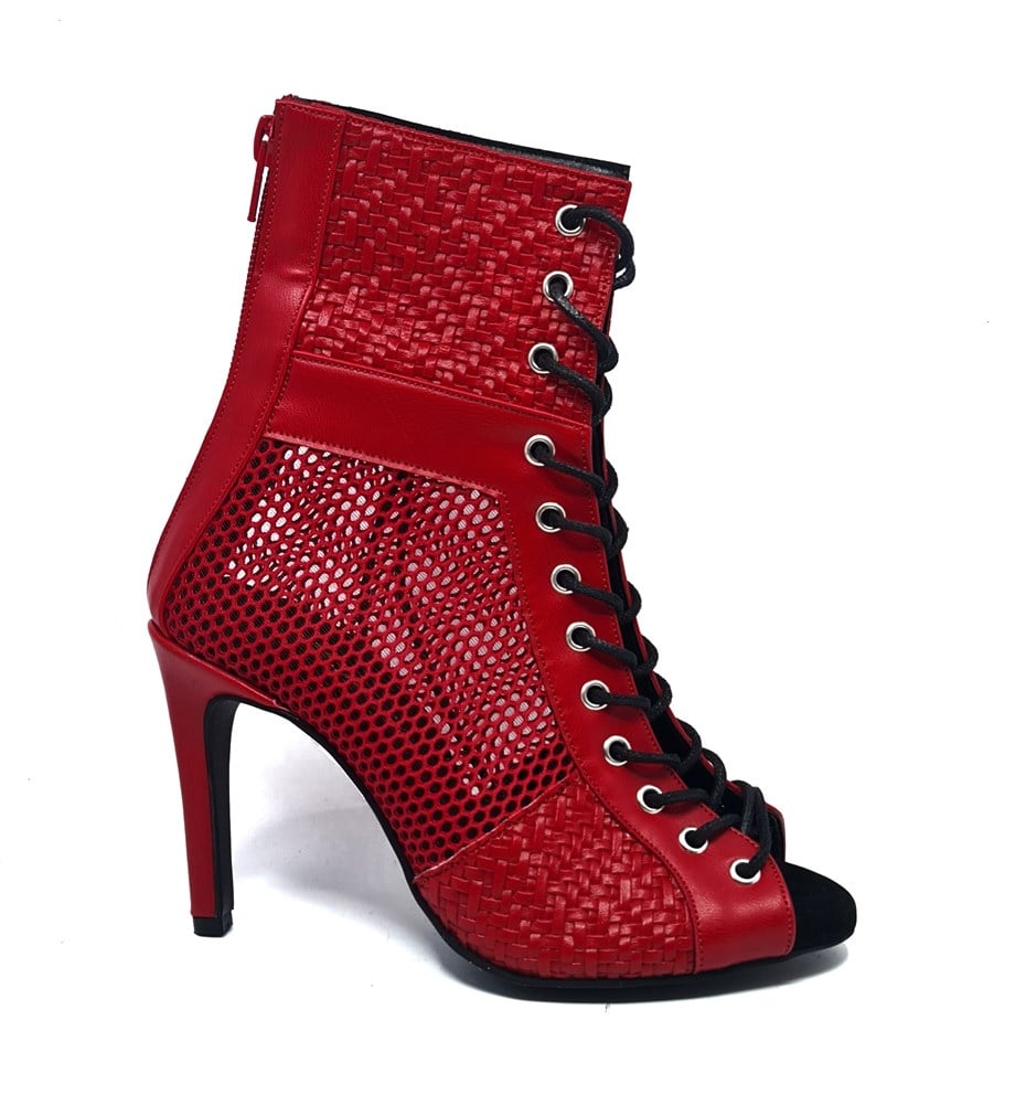 HIGH HEELS KIRMIZI KADIN DANS AYAKKABISI