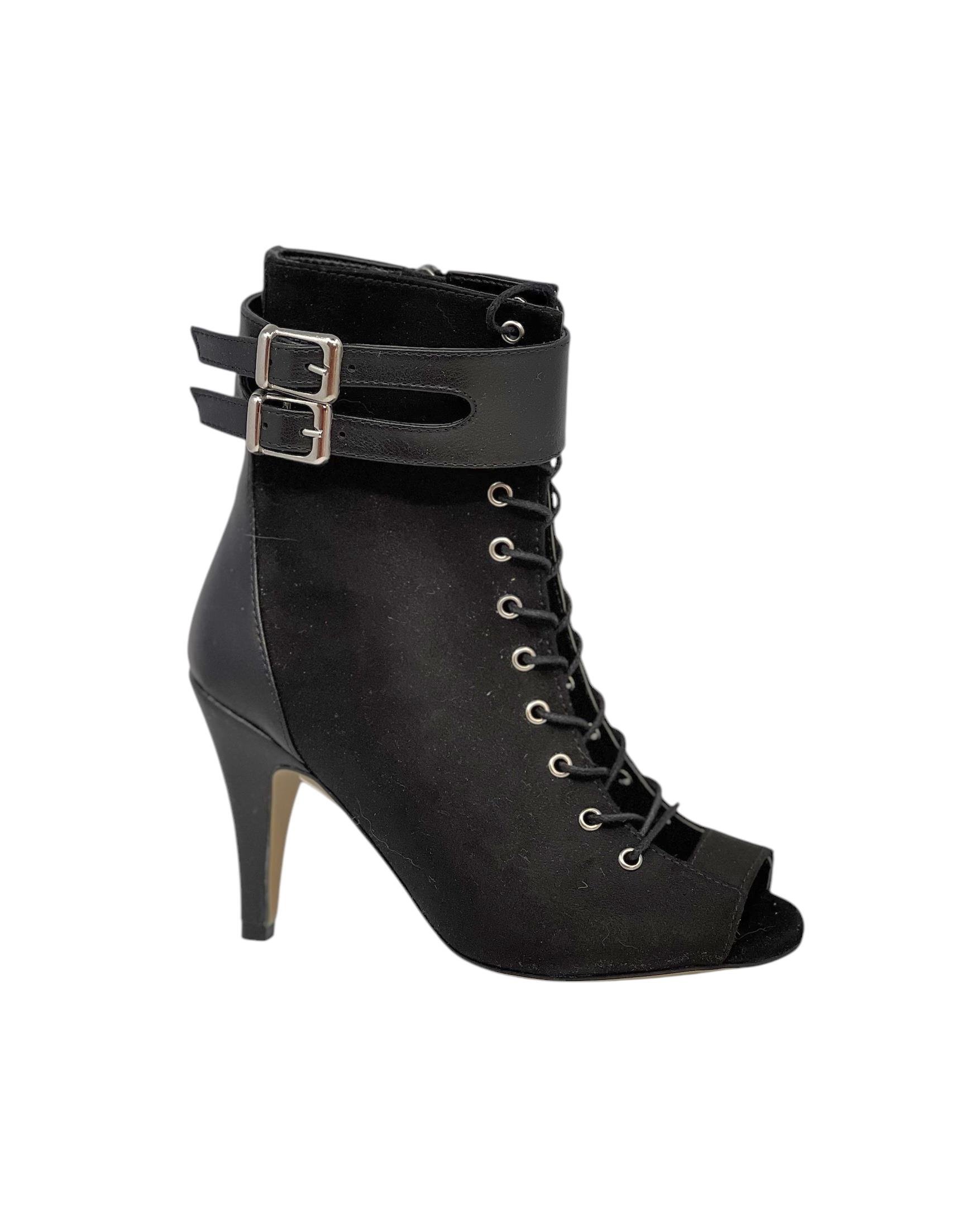 HIGH HEELS SIYAH KADIN DANS AYAKKABISI