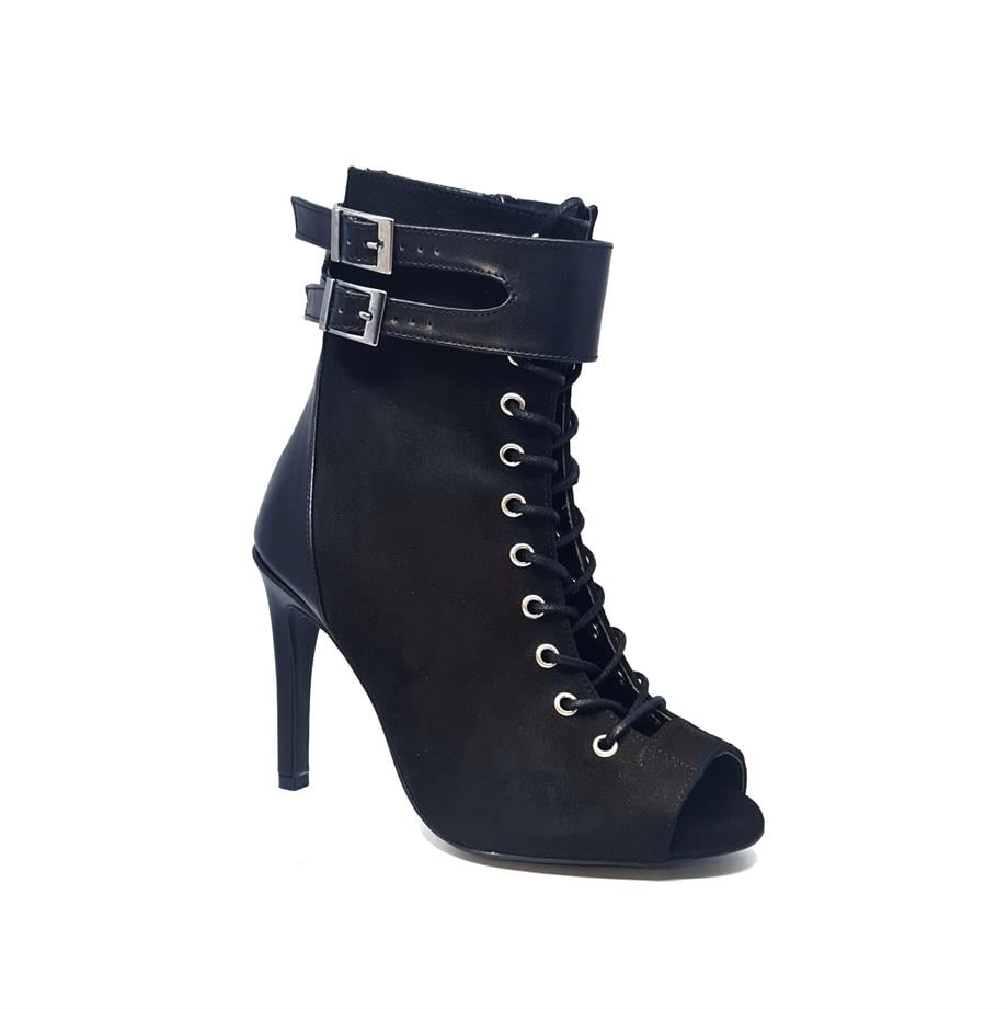 HIGH HEELS SIYAH KADIN DANS AYAKKABISI