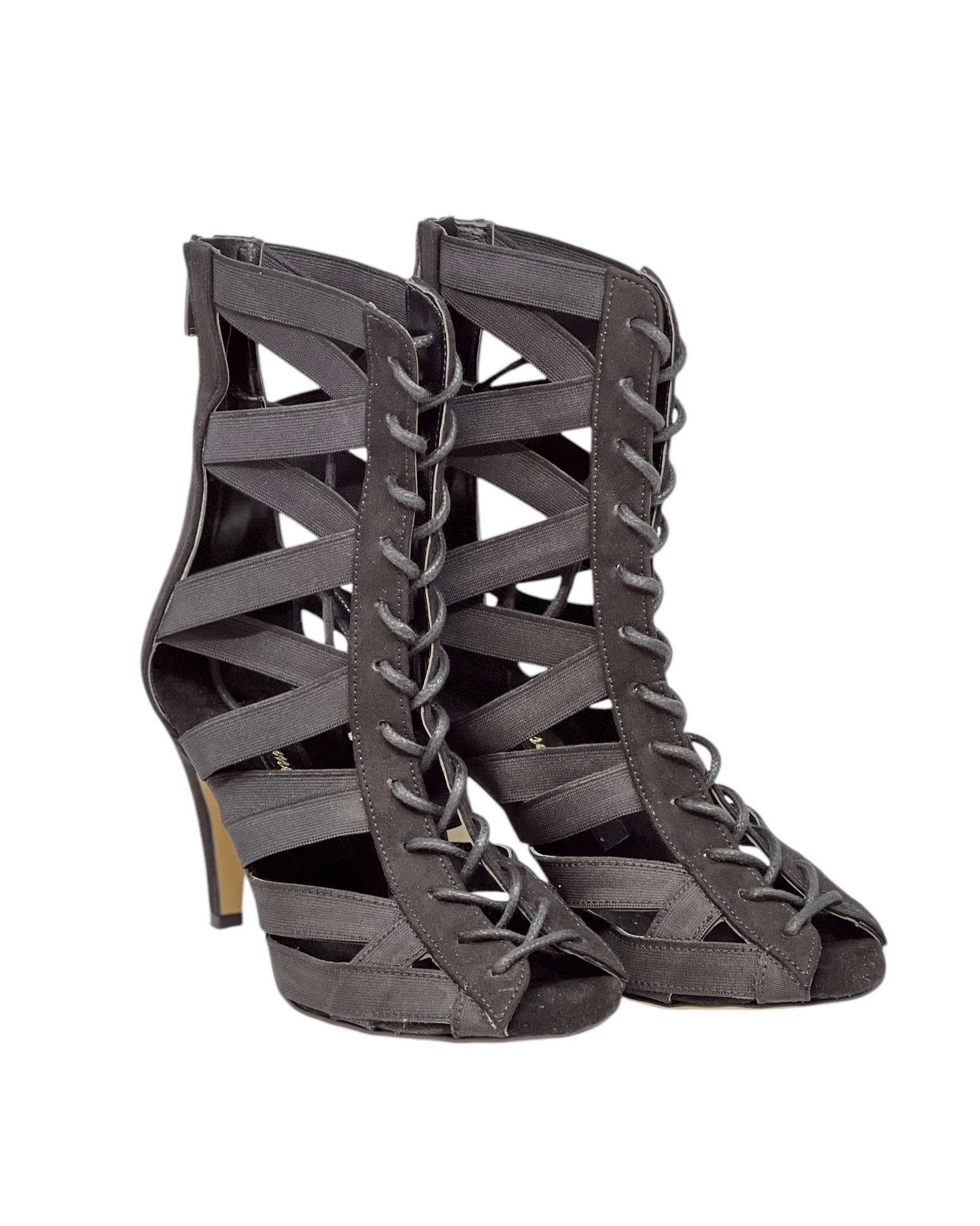 HIGH HEELS SİYAH KADIN DANS AYAKKABISI
