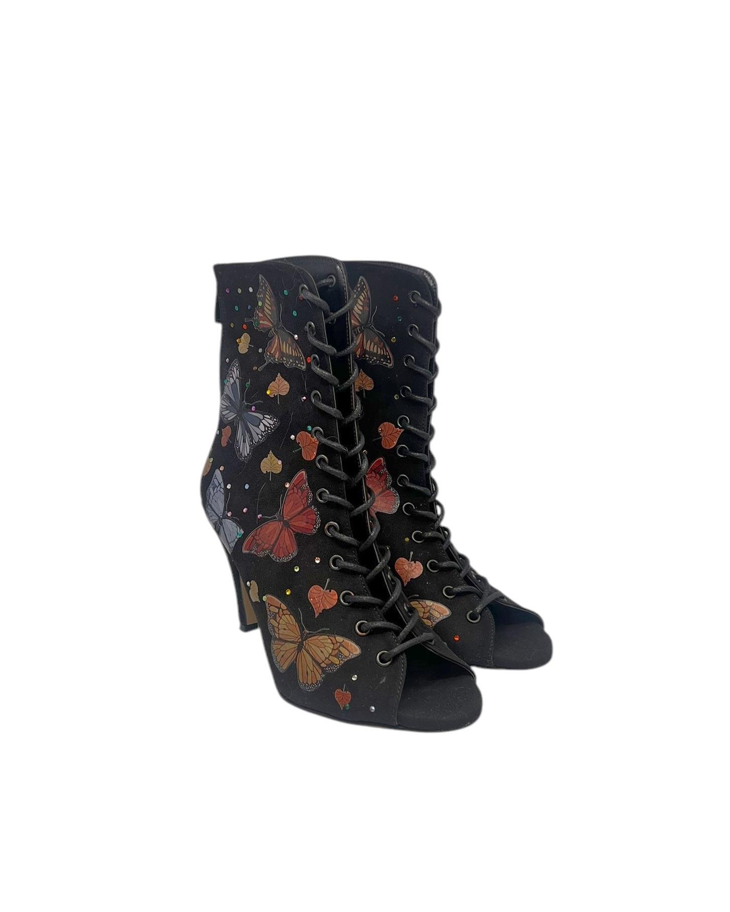 HIGH HEELS SİYAH KADIN DANS AYAKKABISI