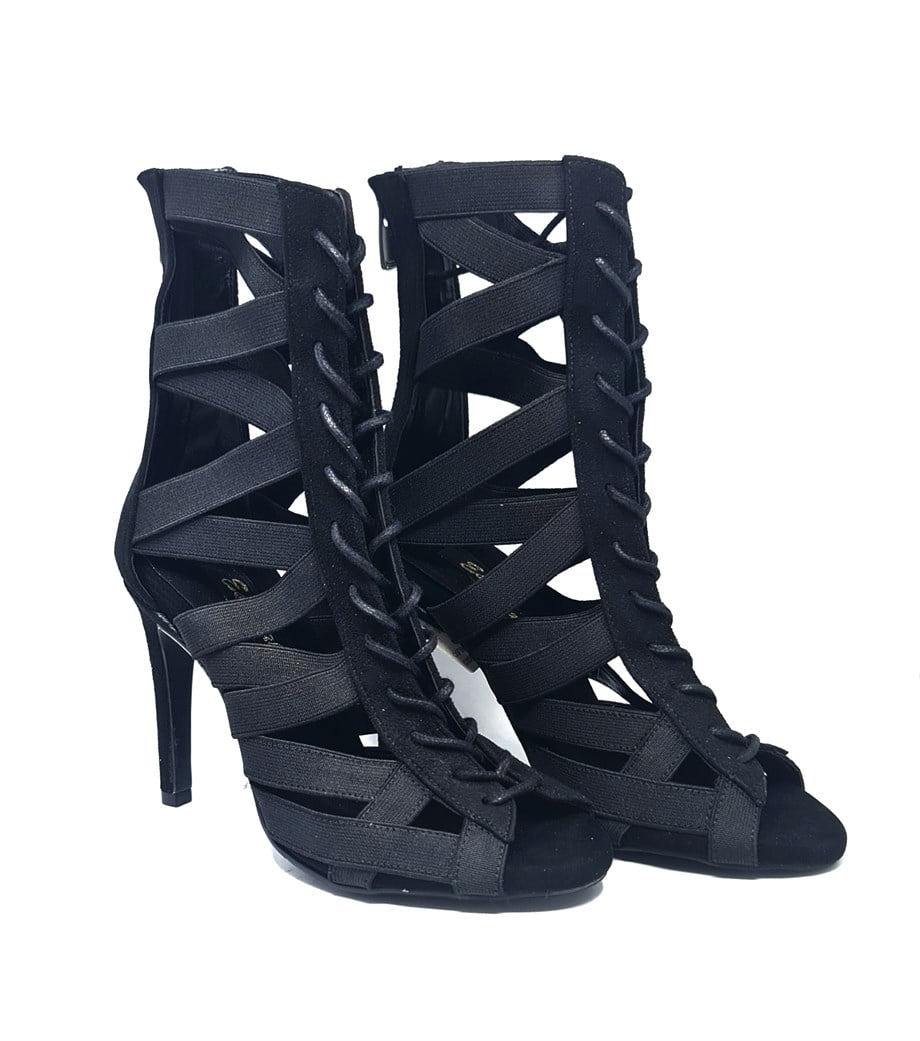 HIGH HEELS SİYAH KADIN DANS AYAKKABISI