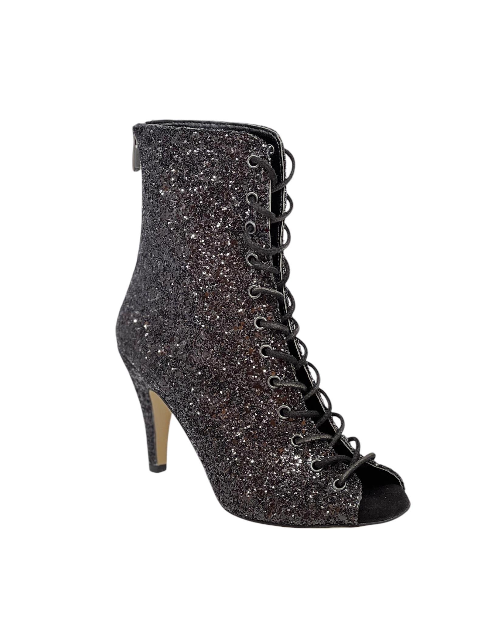 HIGH HEELS SIYAH KADIN DANS AYAKKABISI