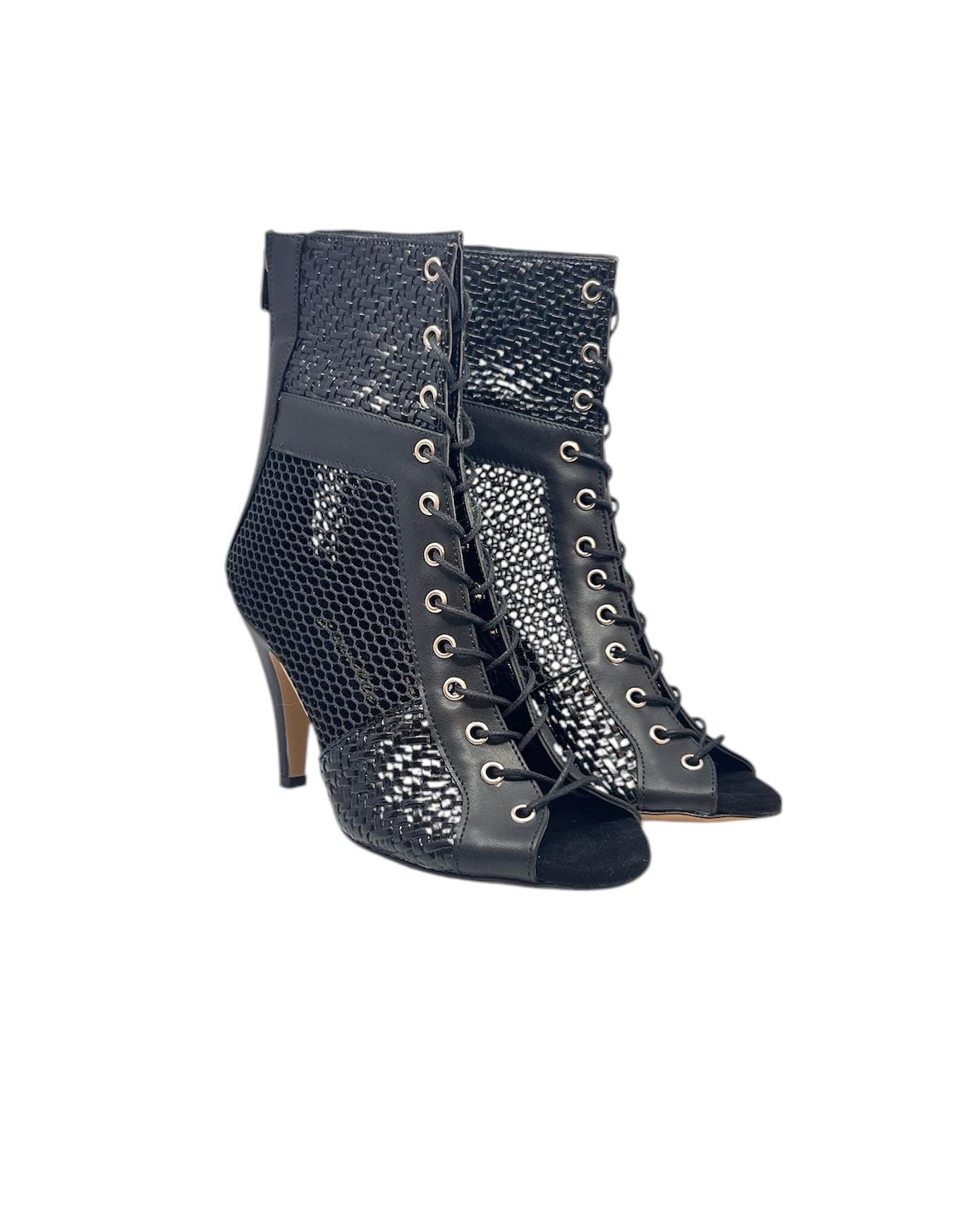 HIGH HEELS SIYAH KADIN DANS AYAKKABISI