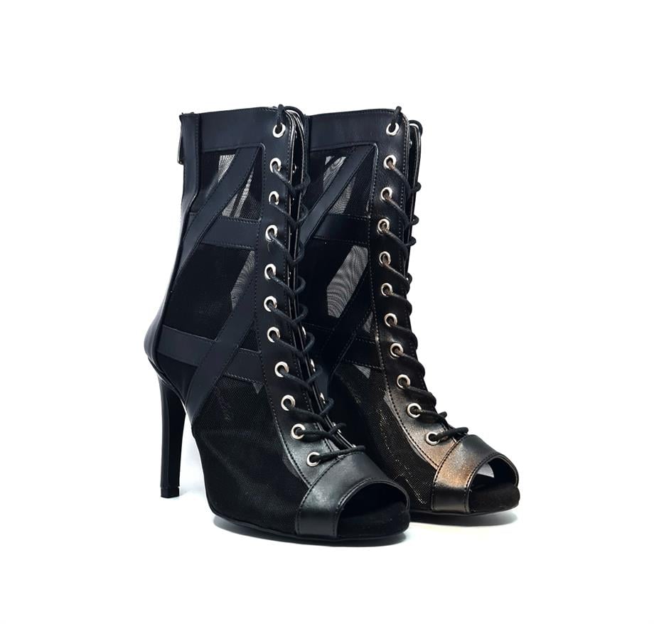 HIGH HEELS SİYAH KADIN DANS AYAKKABISI
