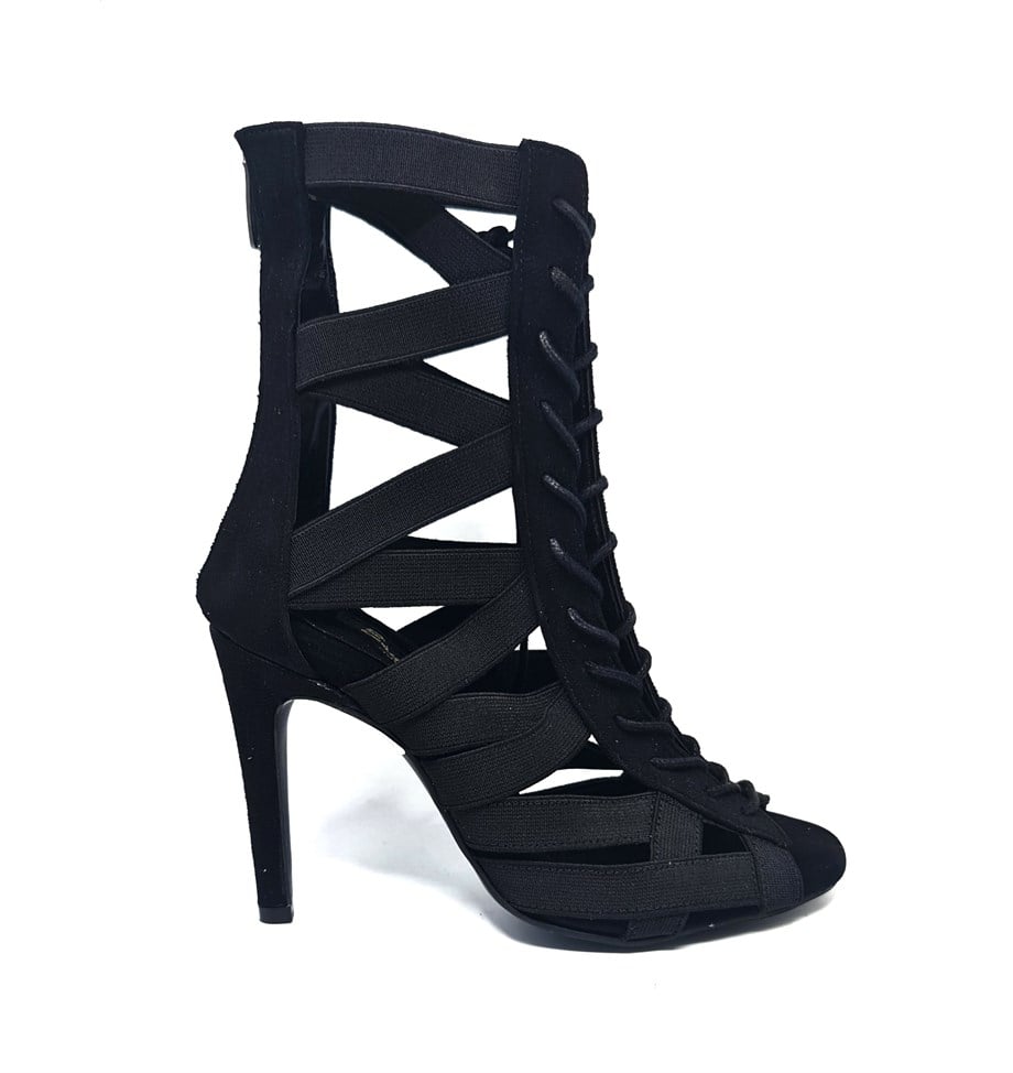 HIGH HEELS SİYAH KADIN DANS AYAKKABISI