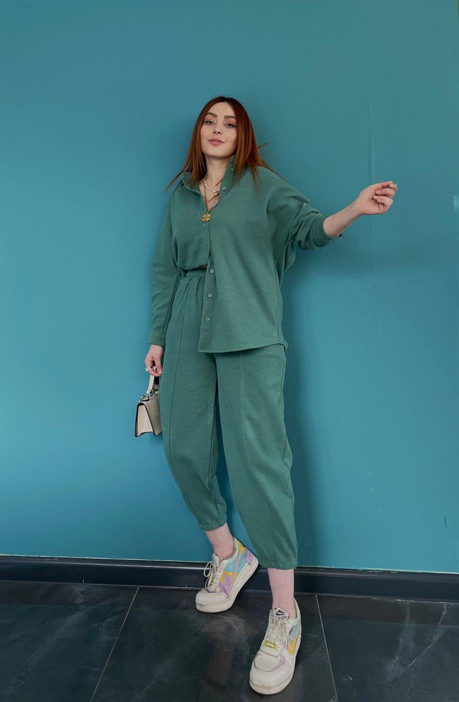  50698 OVERSIZE GÖMLEK TAKIM 1