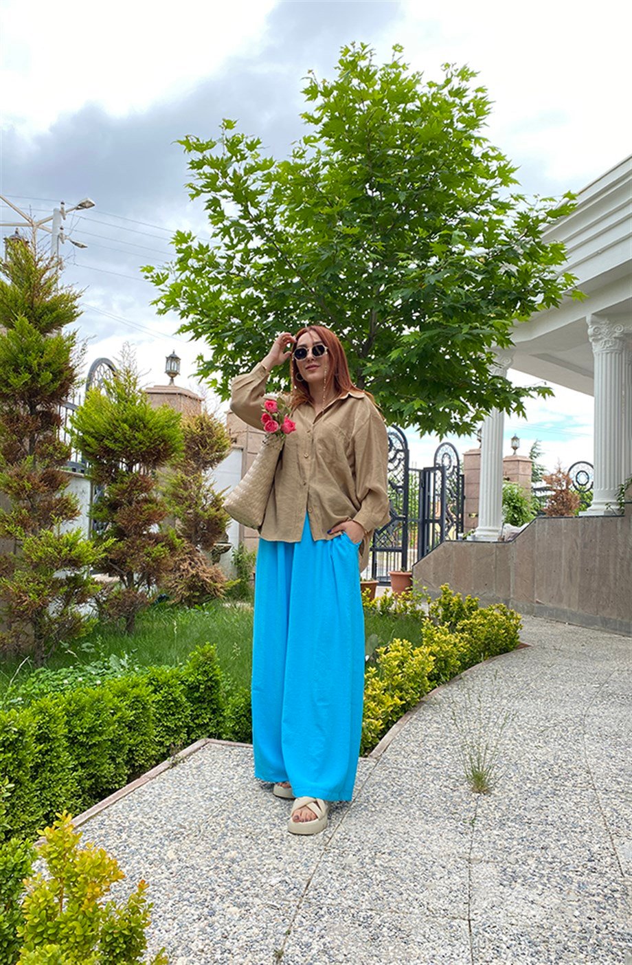 Cream R Pantalon