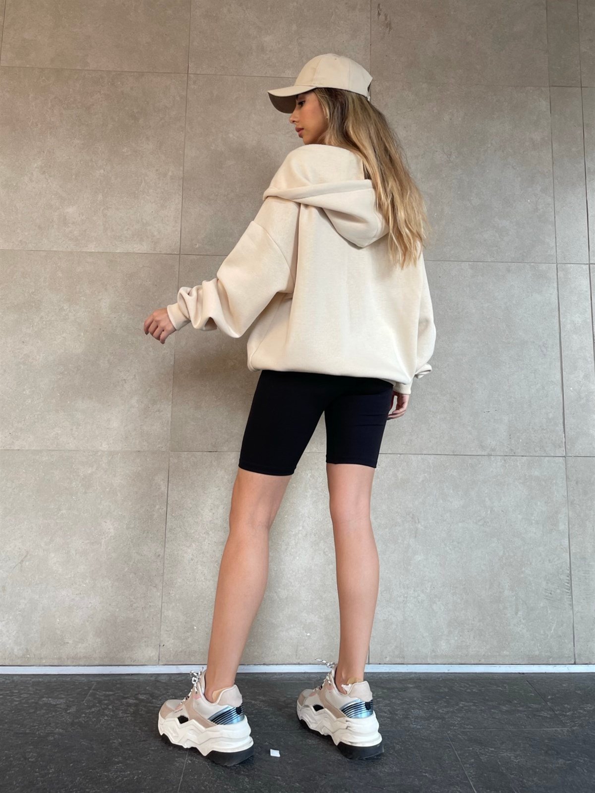 Comfy Sweatshirt Bej