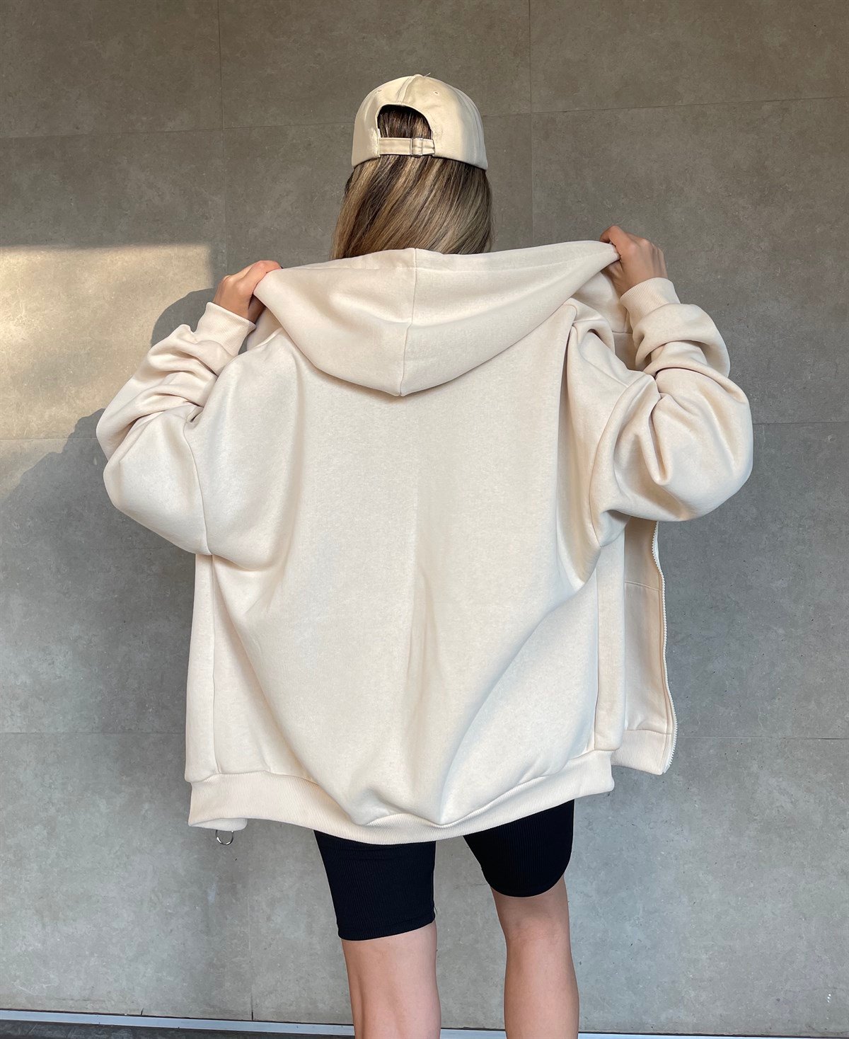 Comfy Sweatshirt Bej