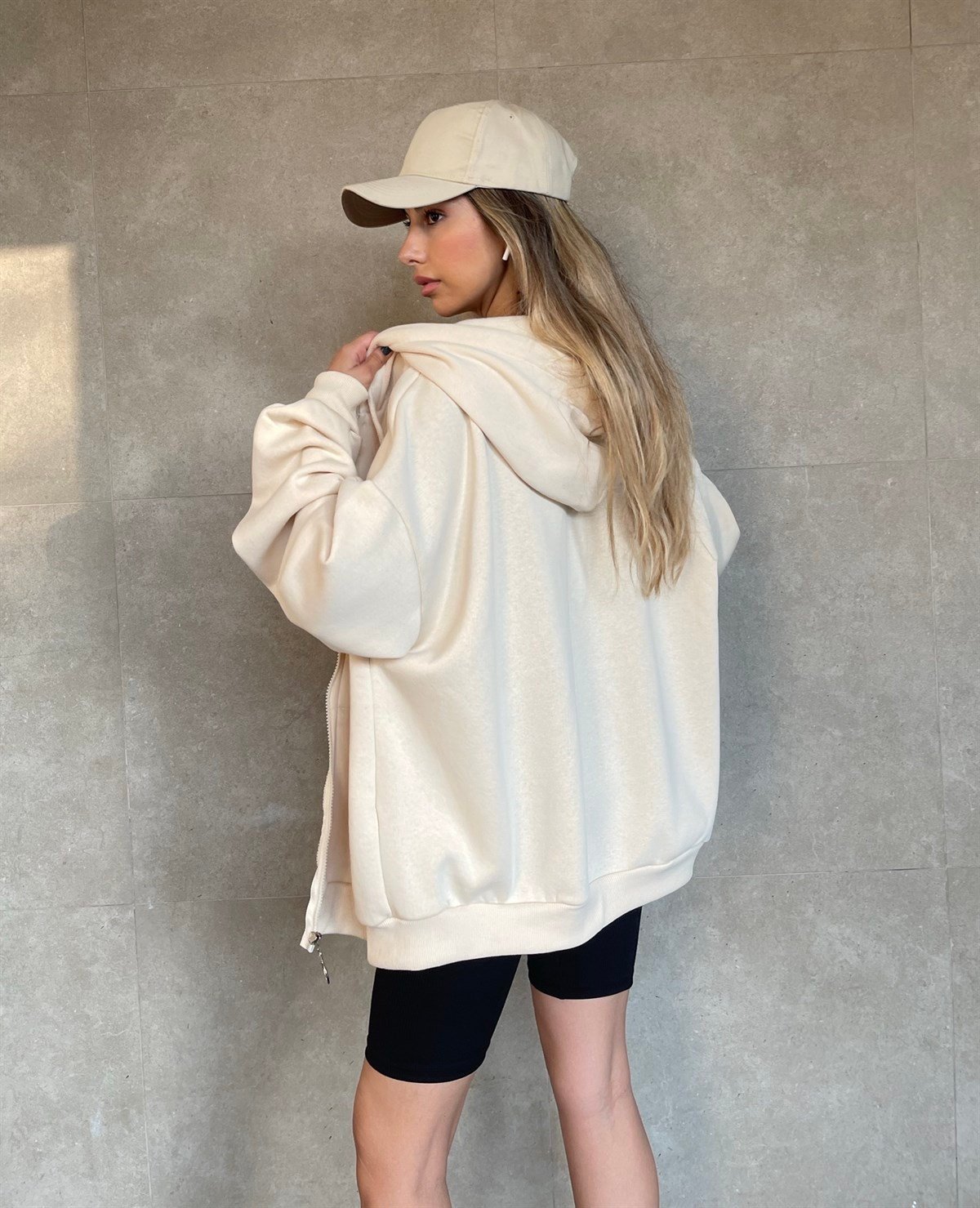 Comfy Sweatshirt Bej