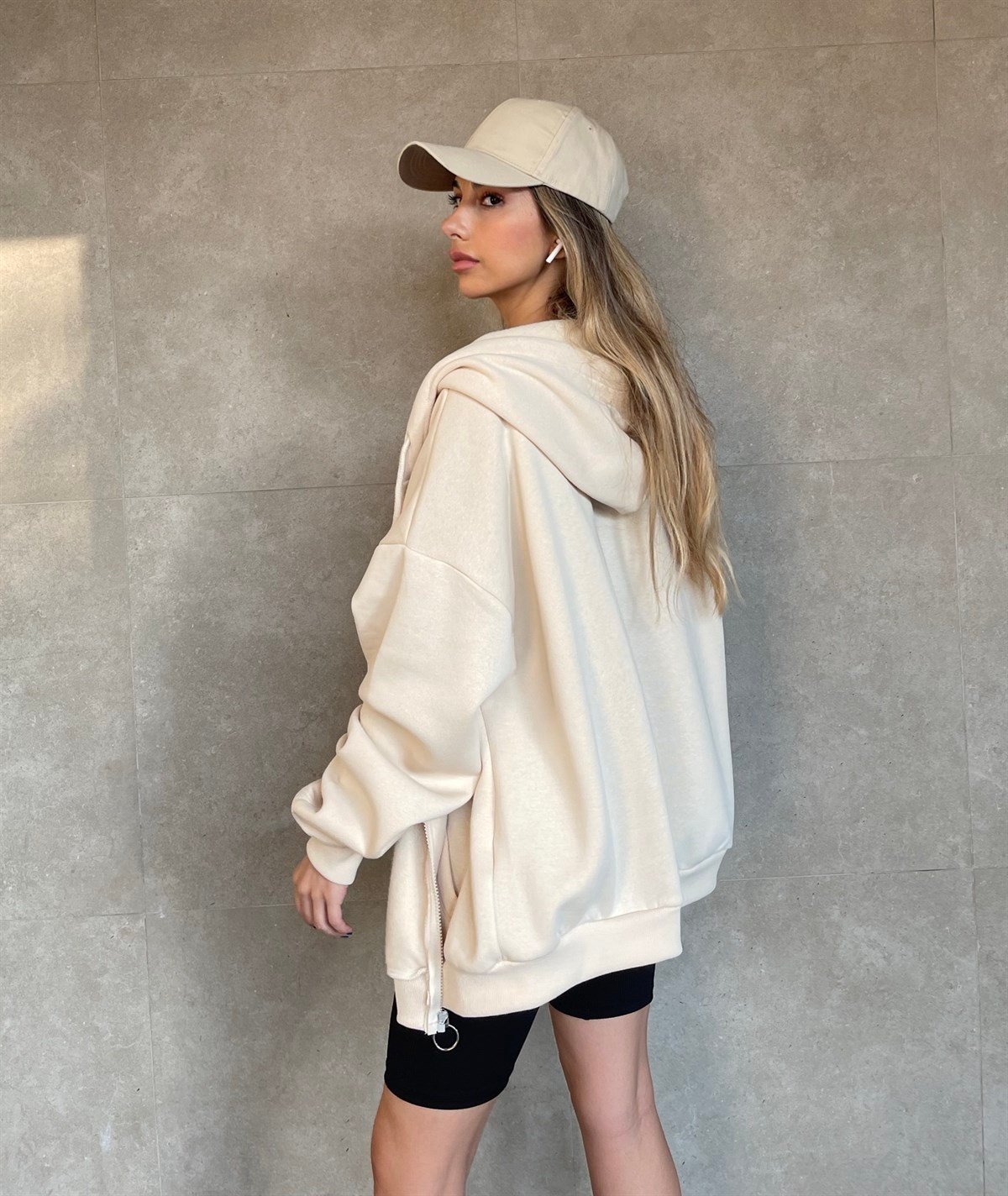 Comfy Sweatshirt Bej