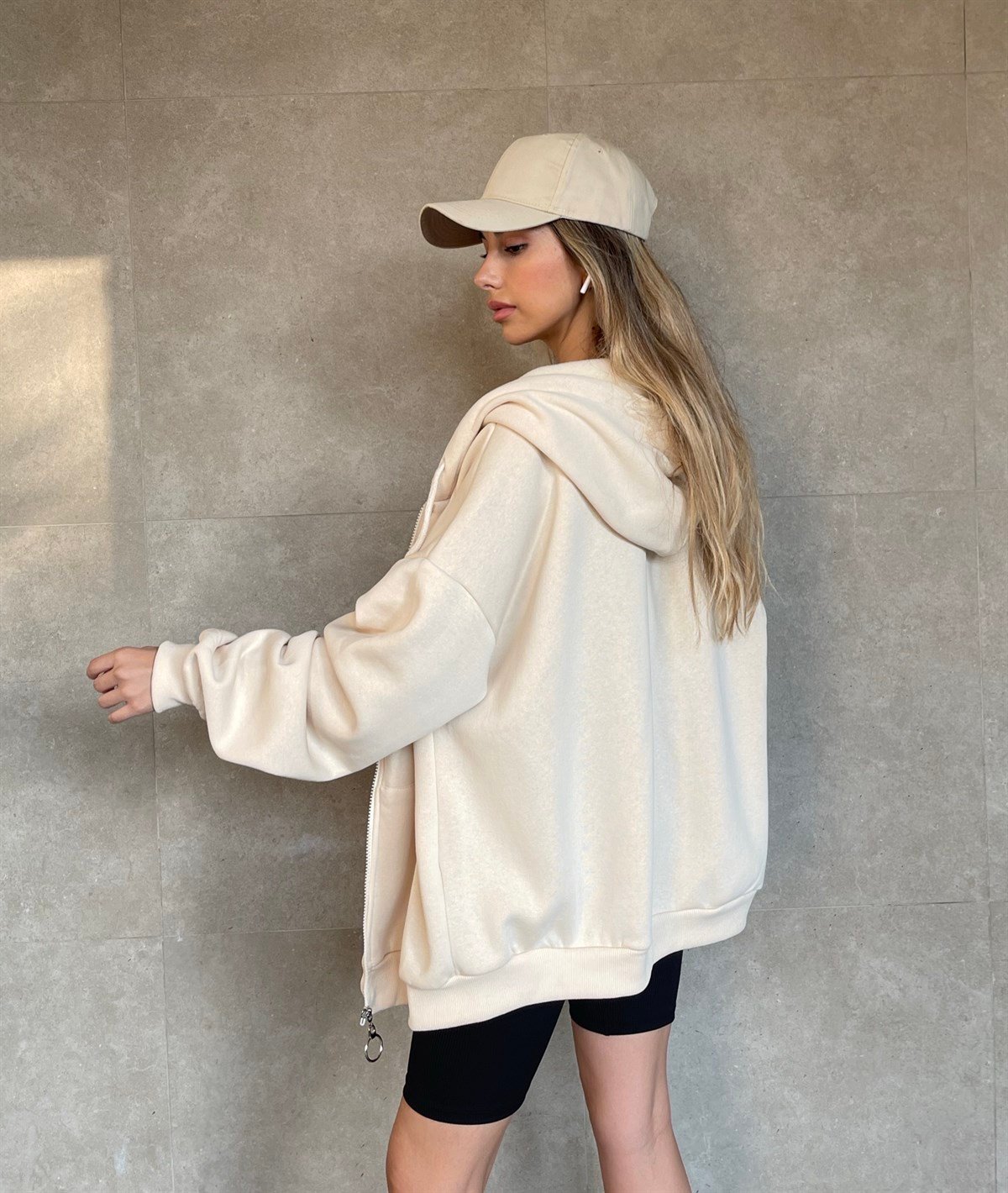 Comfy Sweatshirt Bej