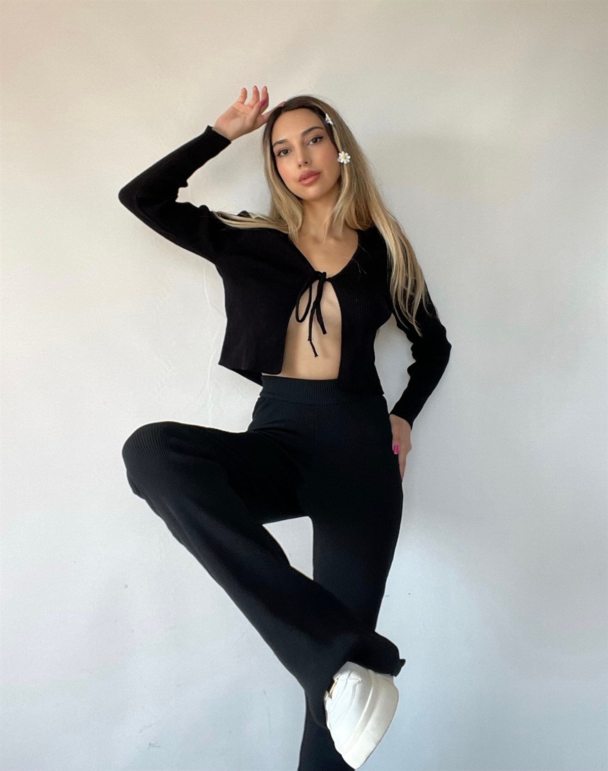 Fancy Fitilli Tayt Pantolon