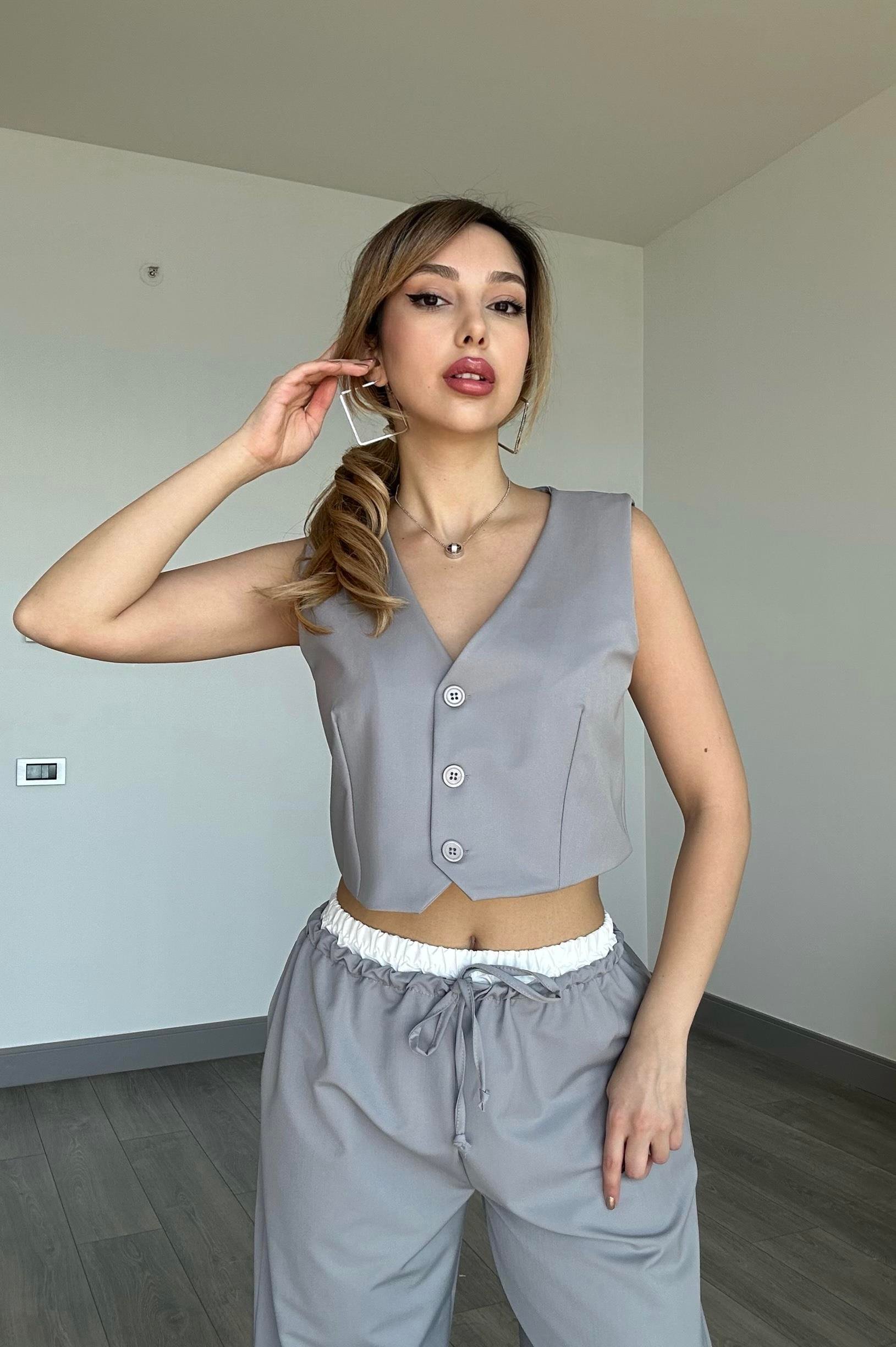 Gemma Alt-Üst Takım Gri