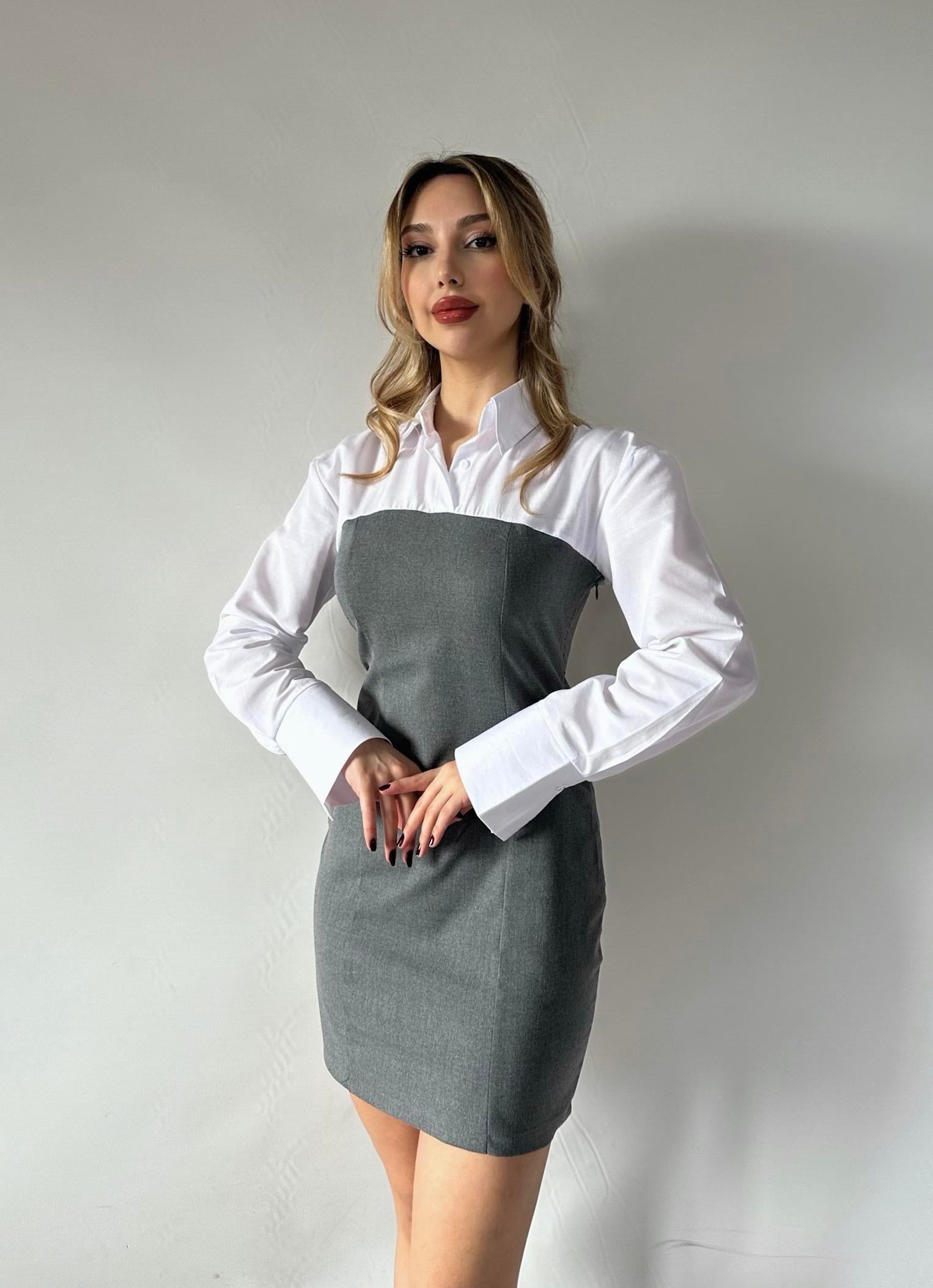 Gömlekli Loretta Elbise