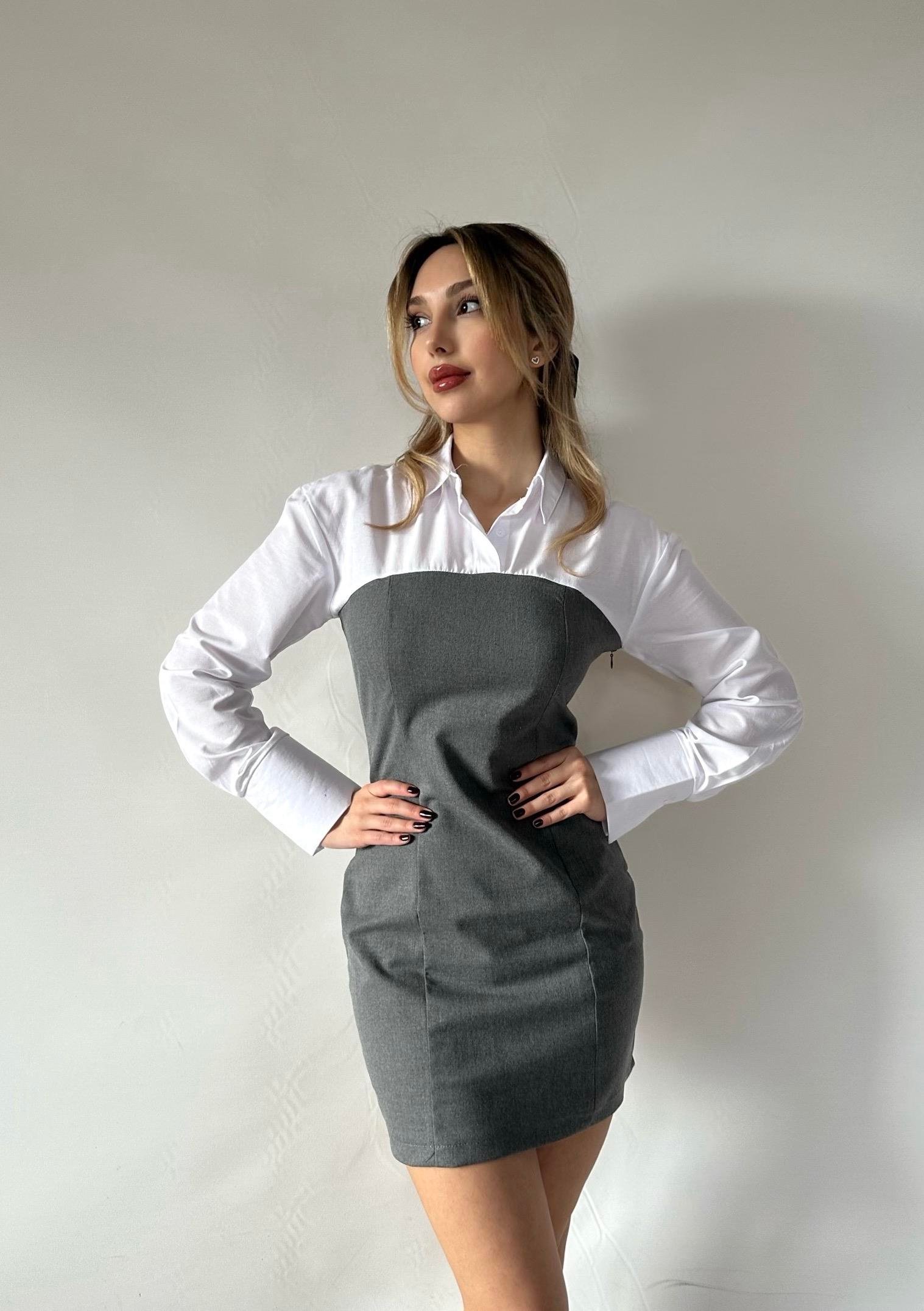 Gömlekli Loretta Elbise