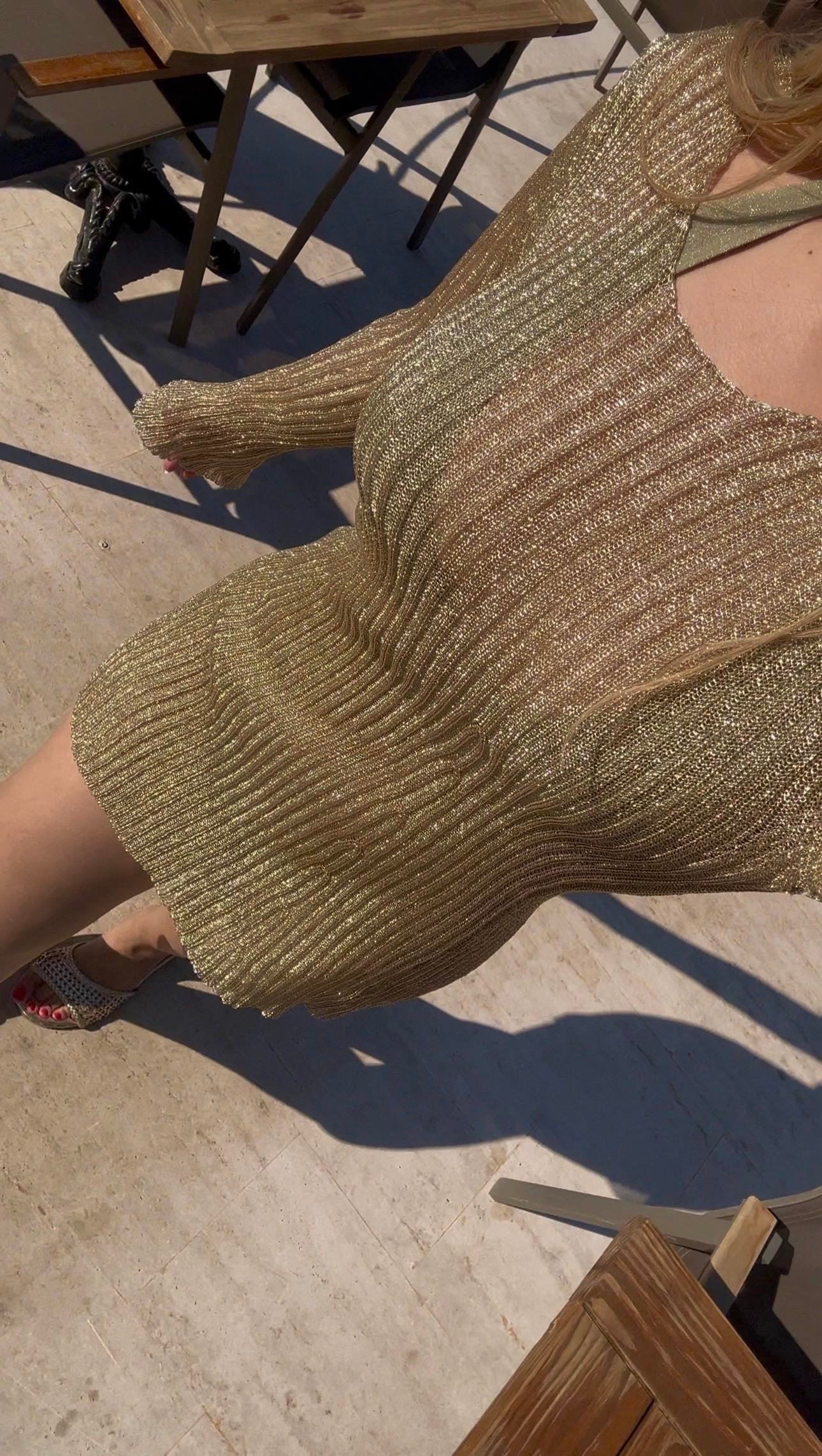 Lucca Işıltılı Plaj Elbise