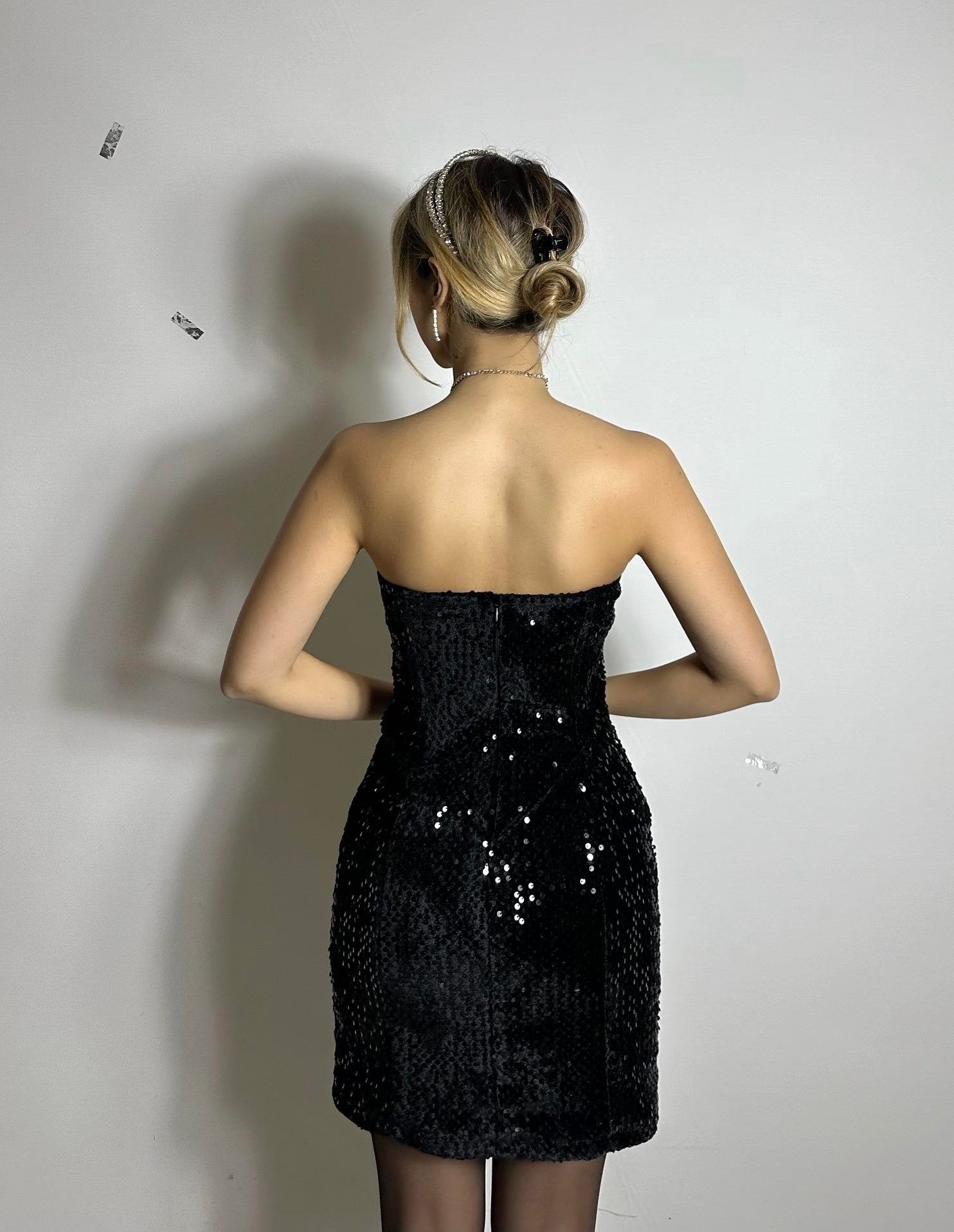 Payetli Diana Elbise