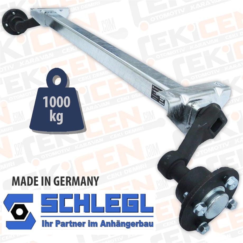 1000 Kg Frensiz Torsiyon Dingil - Schlegl