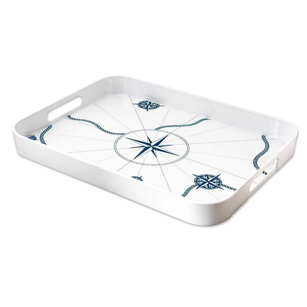 AndTableware Melamin - Marine Büyük Tepsi