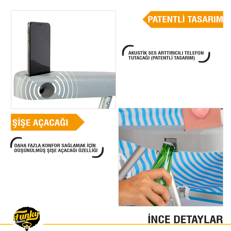 Beach Star Plaj Şezlong Sandalye