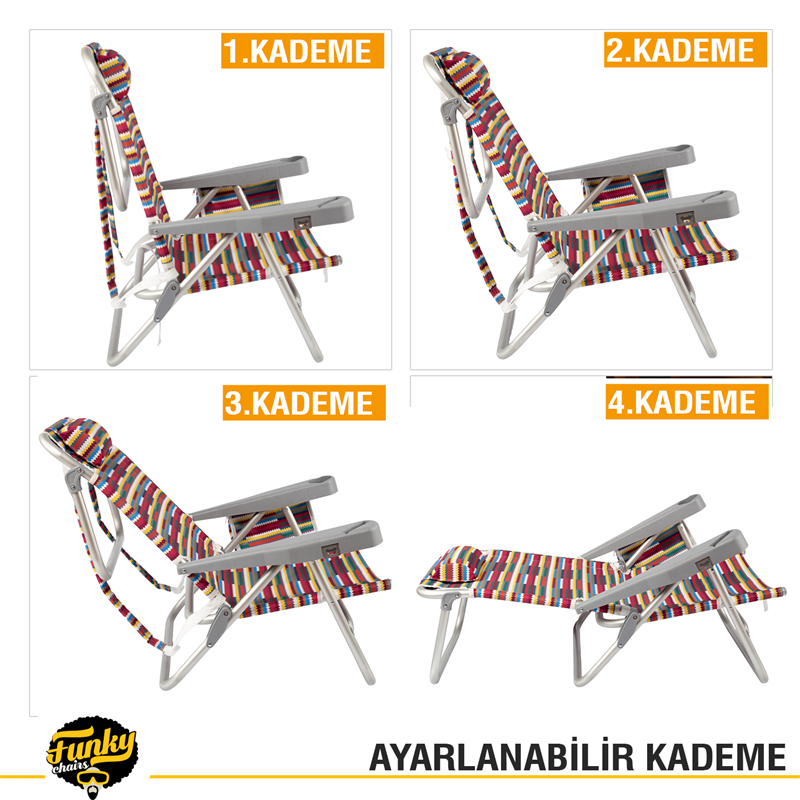 Beach Star Plaj Şezlong Sandalye