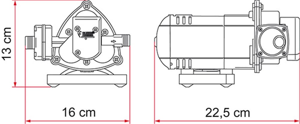 Fiamma 12V Hidrofor AQUA 8 - 10 Litre