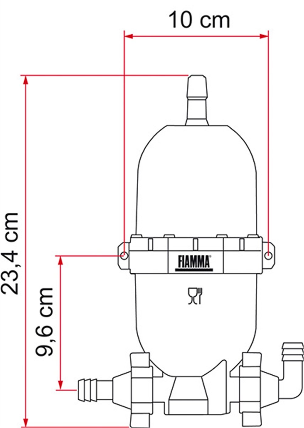 Fiamma Universal Genleşme Tankı - A20