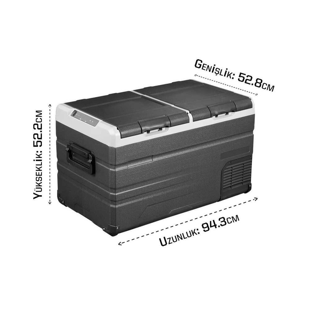 Icepeak Rocha Kompresörlü Oto Buzdolabı - 115 Lt