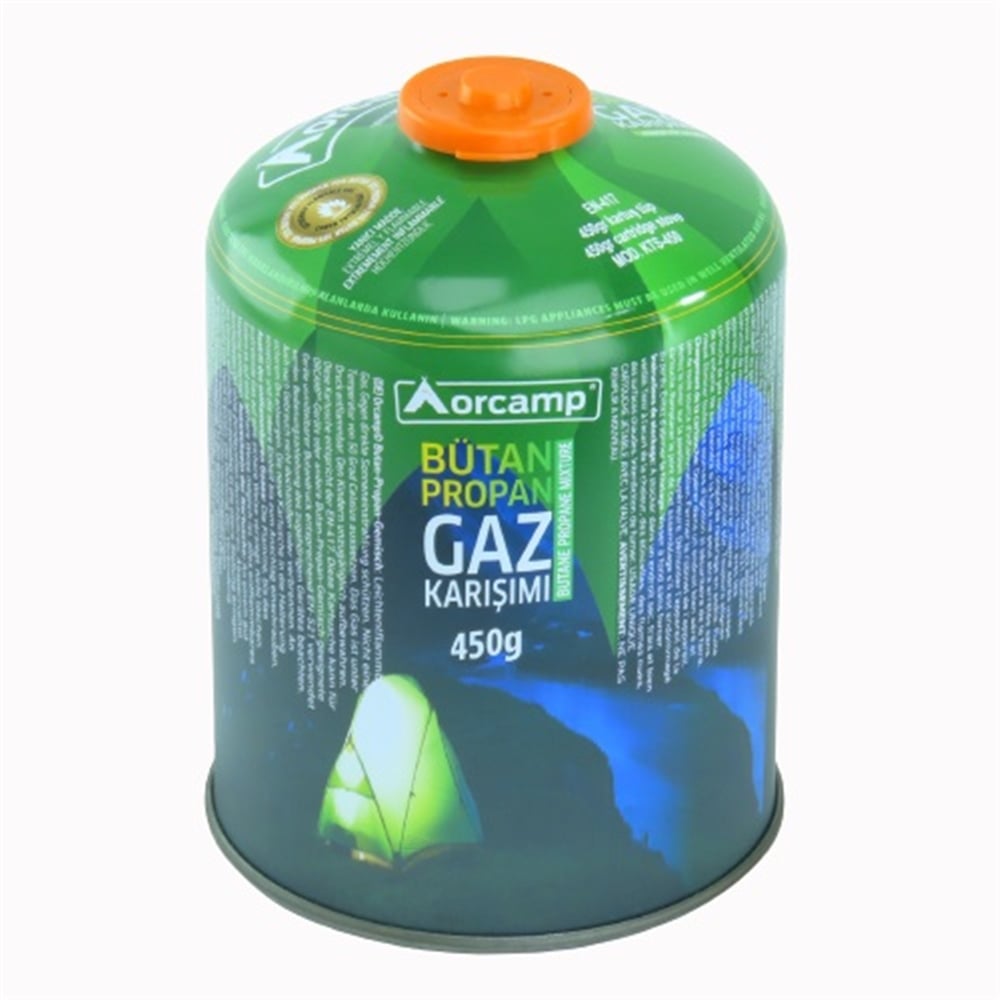 Kamp Ocağı Gaz Kartuşu - Vidalı - 450 gr.