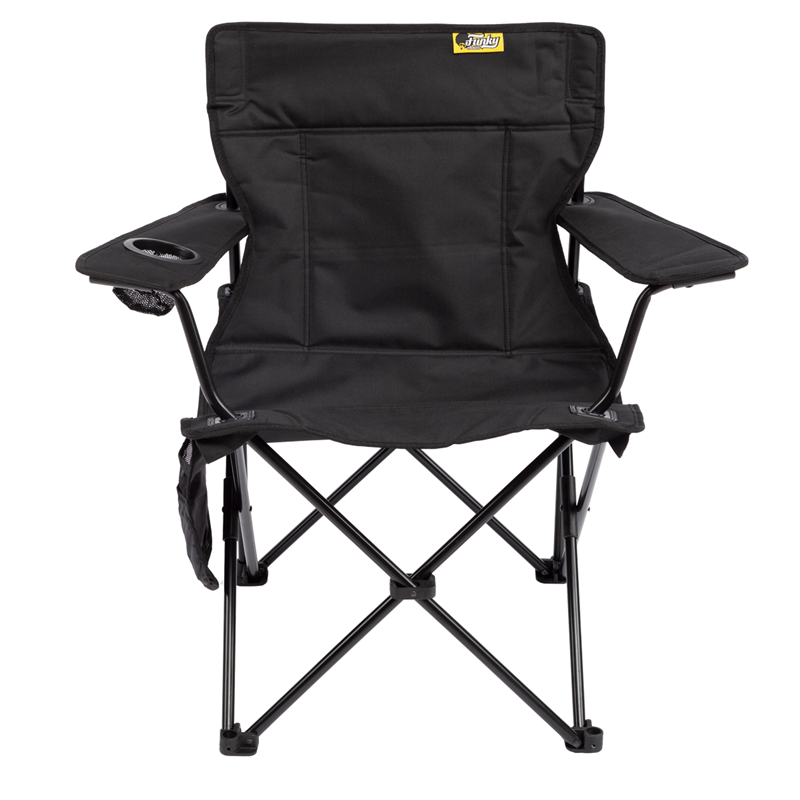 Lüks Kamp Sandalyesi V2 - Siyah