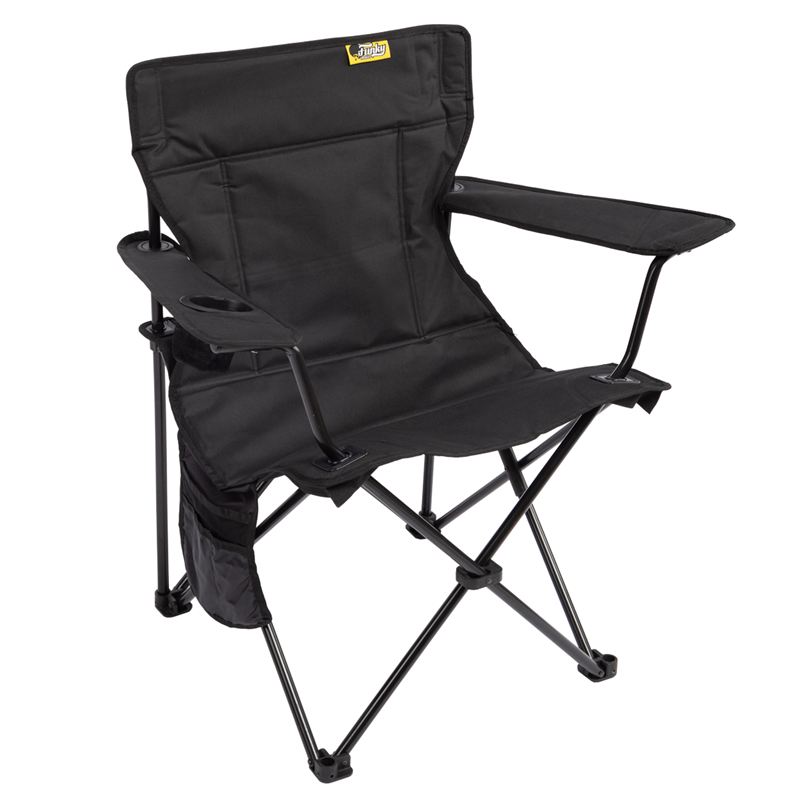Lüks Kamp Sandalyesi V2 - Siyah