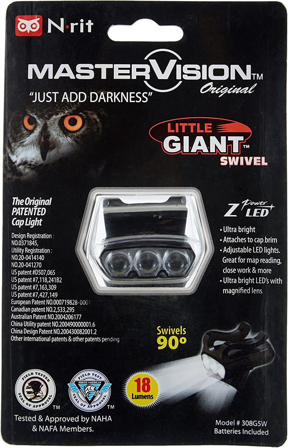 N-Rit Ultra Bright İki Modlu - 3'lü Led Şapka Lambası
