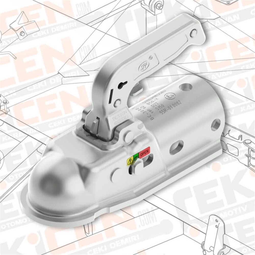 Römork & Karavan Kaplin - 3000 Kg - Yuvarlak 50 mm Bağlantı