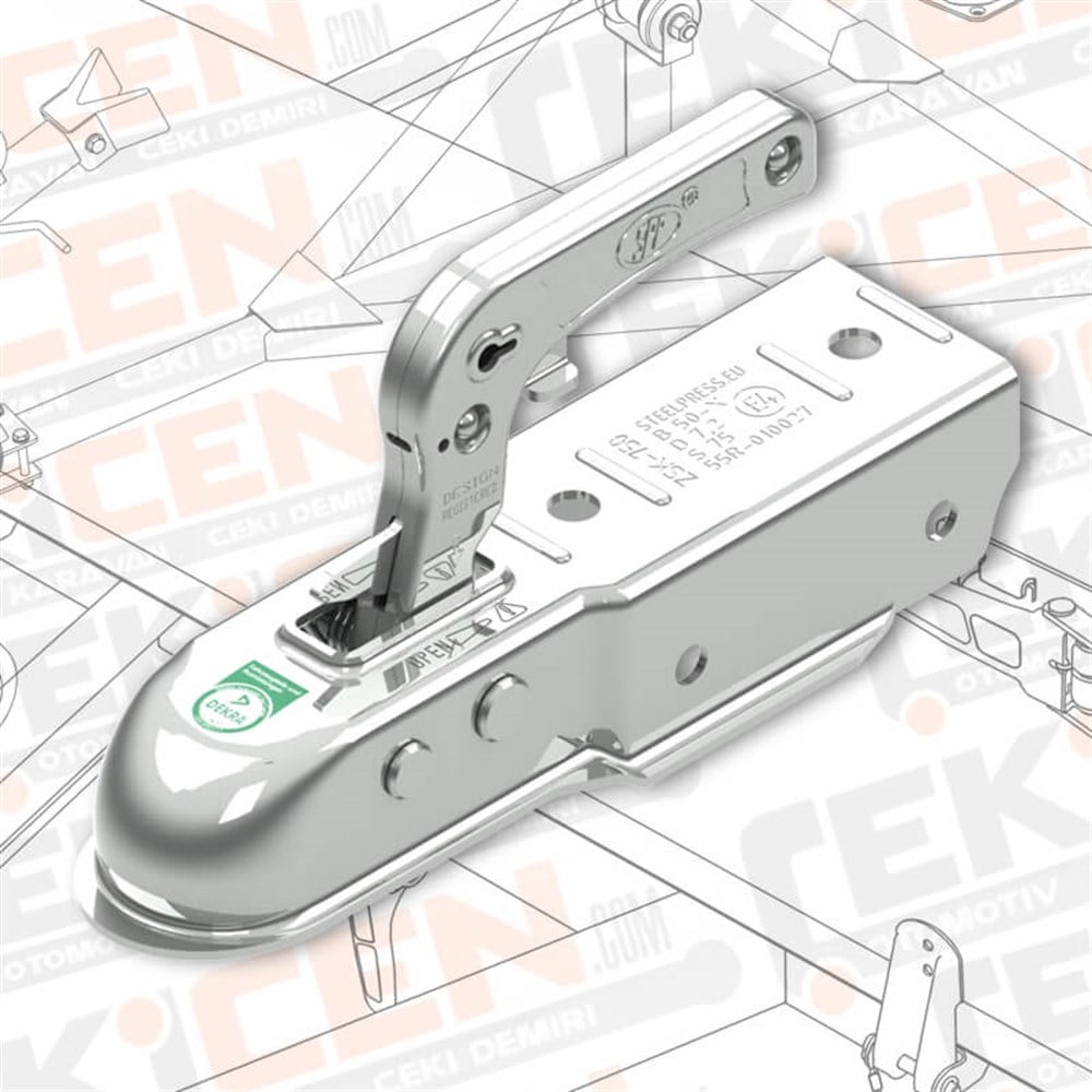 Römork & Karavan Kaplin - 750 Kg - Dörtköşe 60 mm Bağlantı