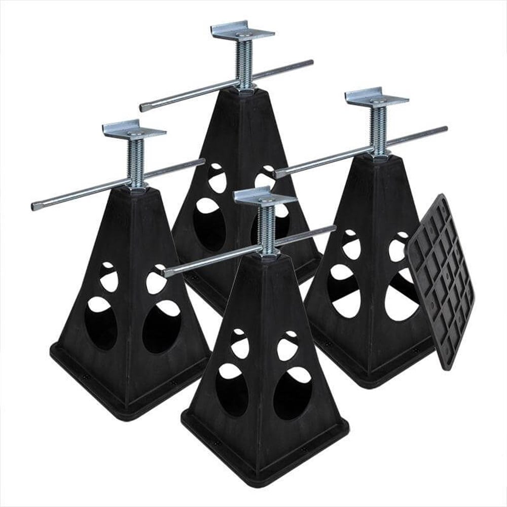 Römork & Karavan Sabitleyici Ayarlanabilir Stand , 280 - 430 mm , 750 Kg , 4 Adet