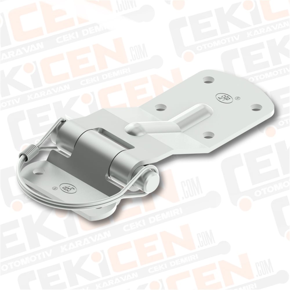 Römork Kasa Menteşesi - 148 mm x 71 mm - Sökülebilir