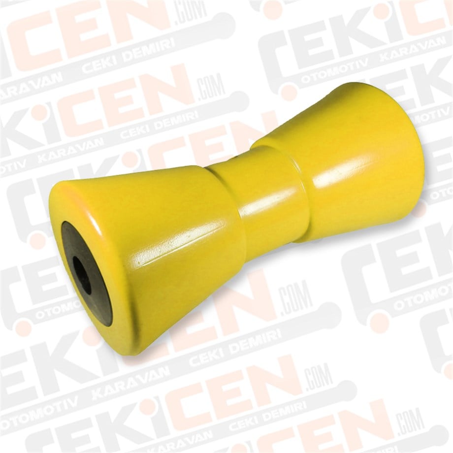 Tekne Römorku Orta Makara - 200 mm - Sarı