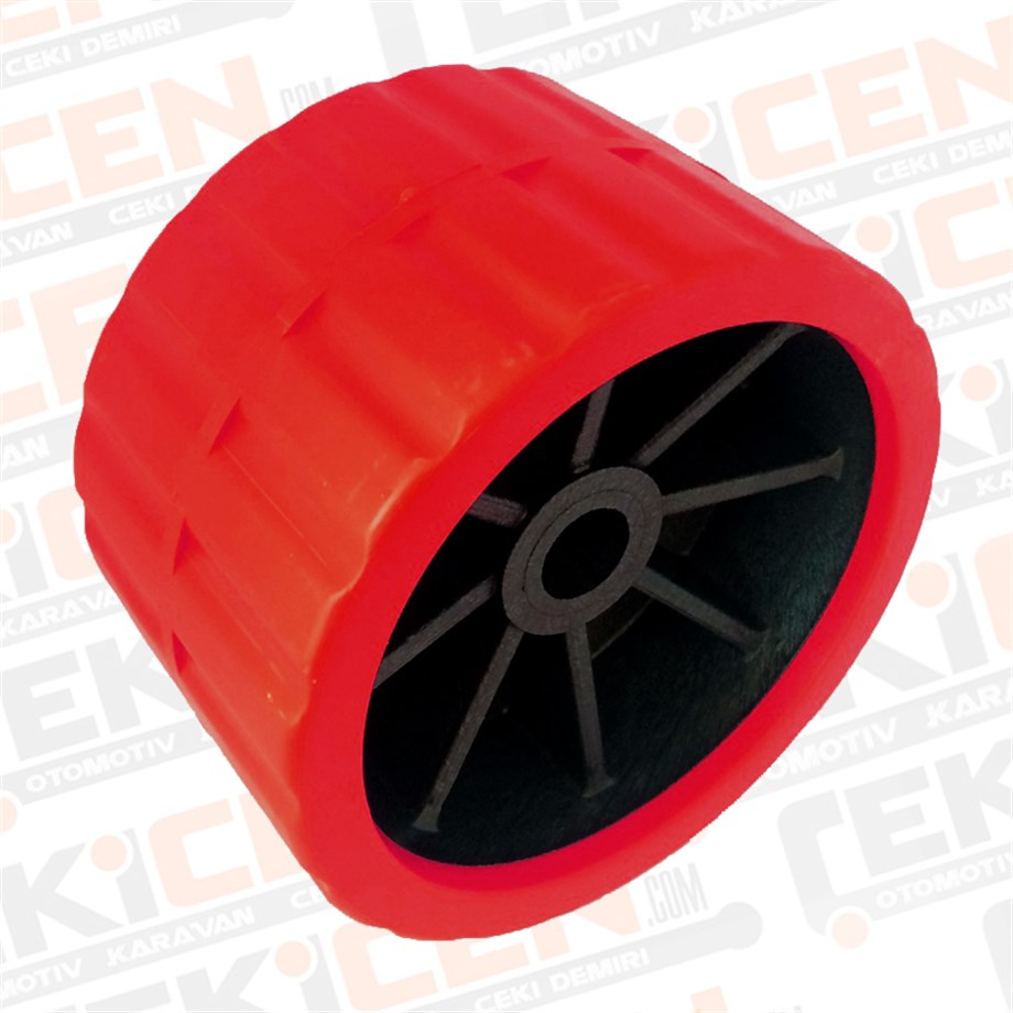 Tekne Römorku Yan Makara - 75 mm - Kırmızı