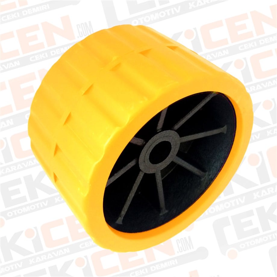 Tekne Römorku Yan Makara - 75 mm - Sarı