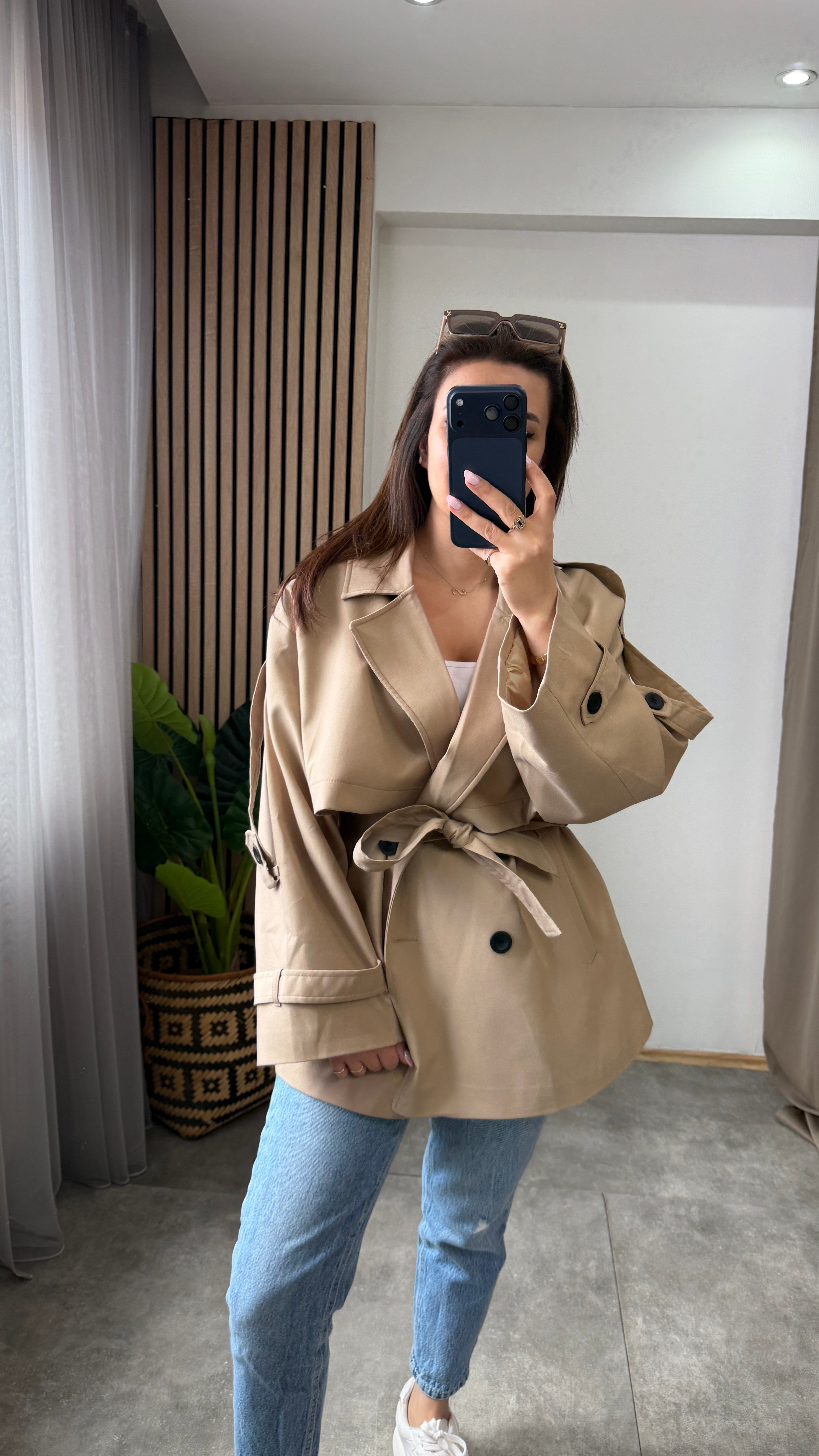 NOVA TRENÇ CAMEL 