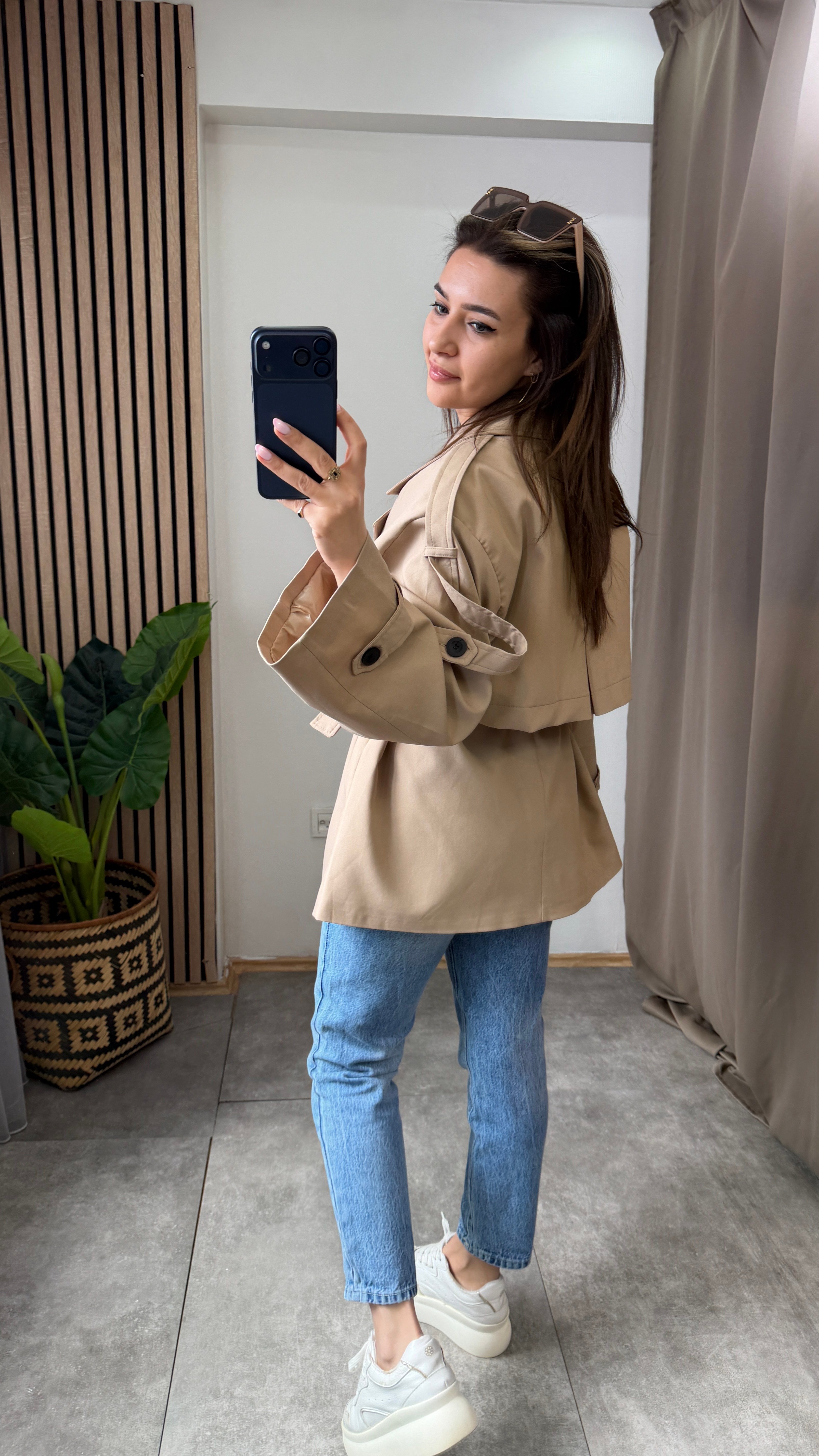 NOVA TRENÇ CAMEL 